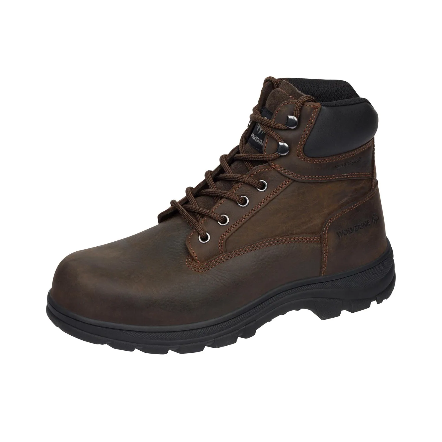 Wolverine Men's Carlsbad Waterproof 6" Steel-Toe Work Boot sold by Work World product image thumbnail 5