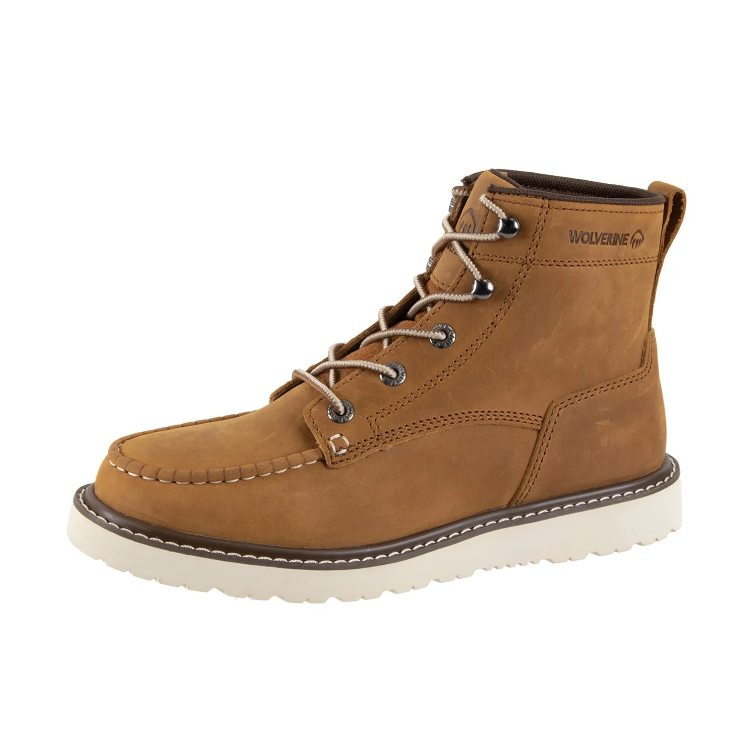 Wolverine Men's Trade Wedge Unlined 6" Moc-Toe Work Boot sold by Work World product image thumbnail 5