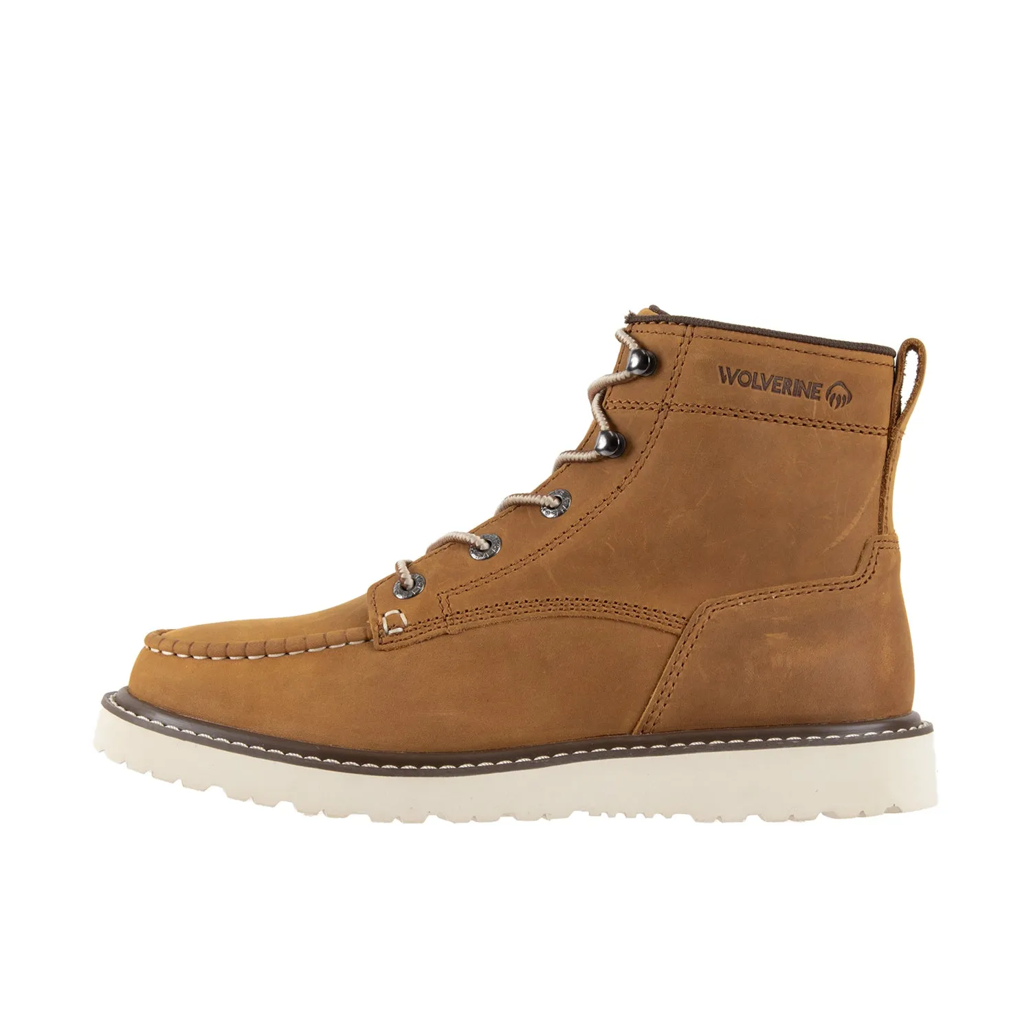 Wolverine Men's Trade Wedge Unlined 6" Moc-Toe Work Boot sold by Work World product image thumbnail 2