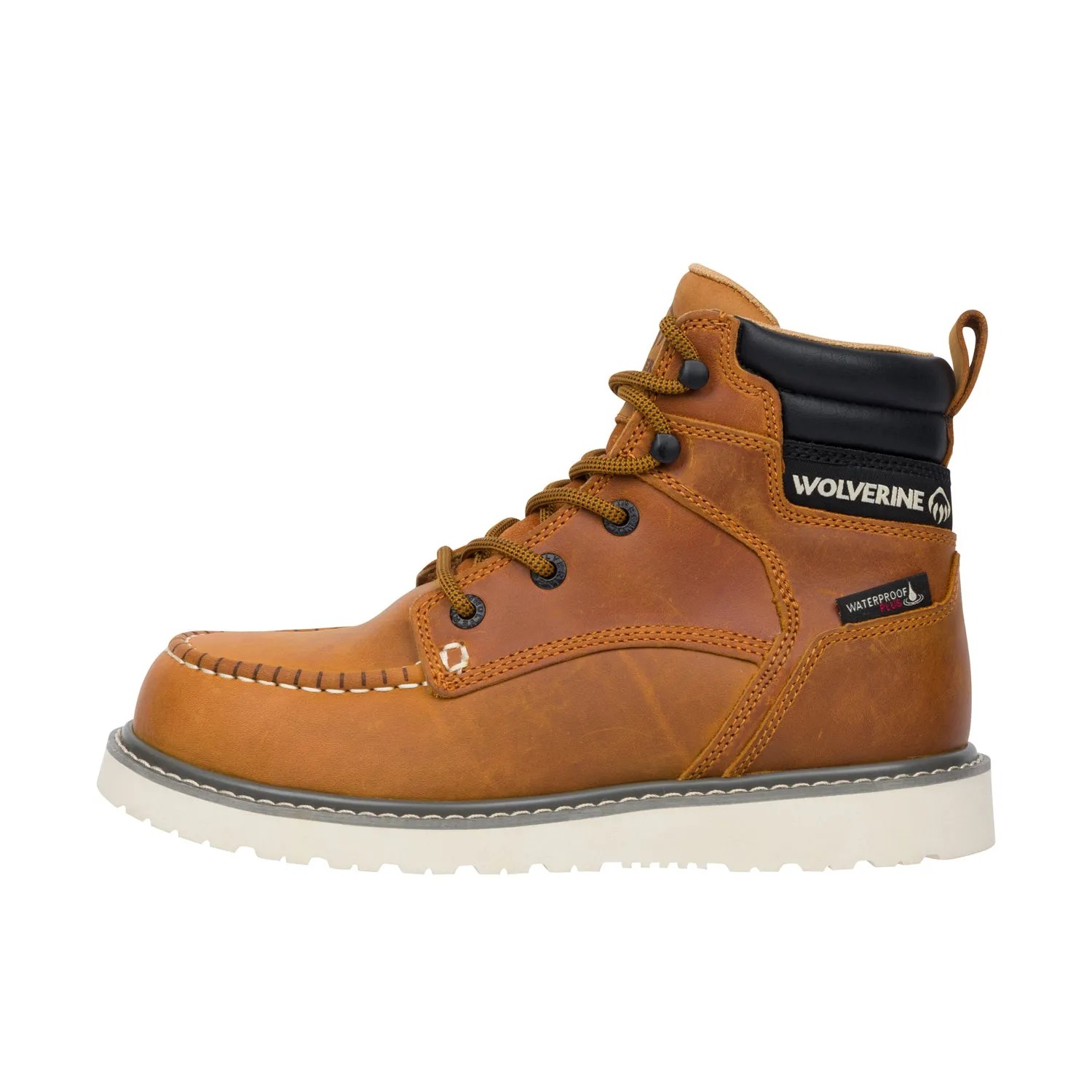 Wolverine Men's Trade Wedge 6" Moc-Toe Steel-Toe Work Boot sold by Work World product image thumbnail 2