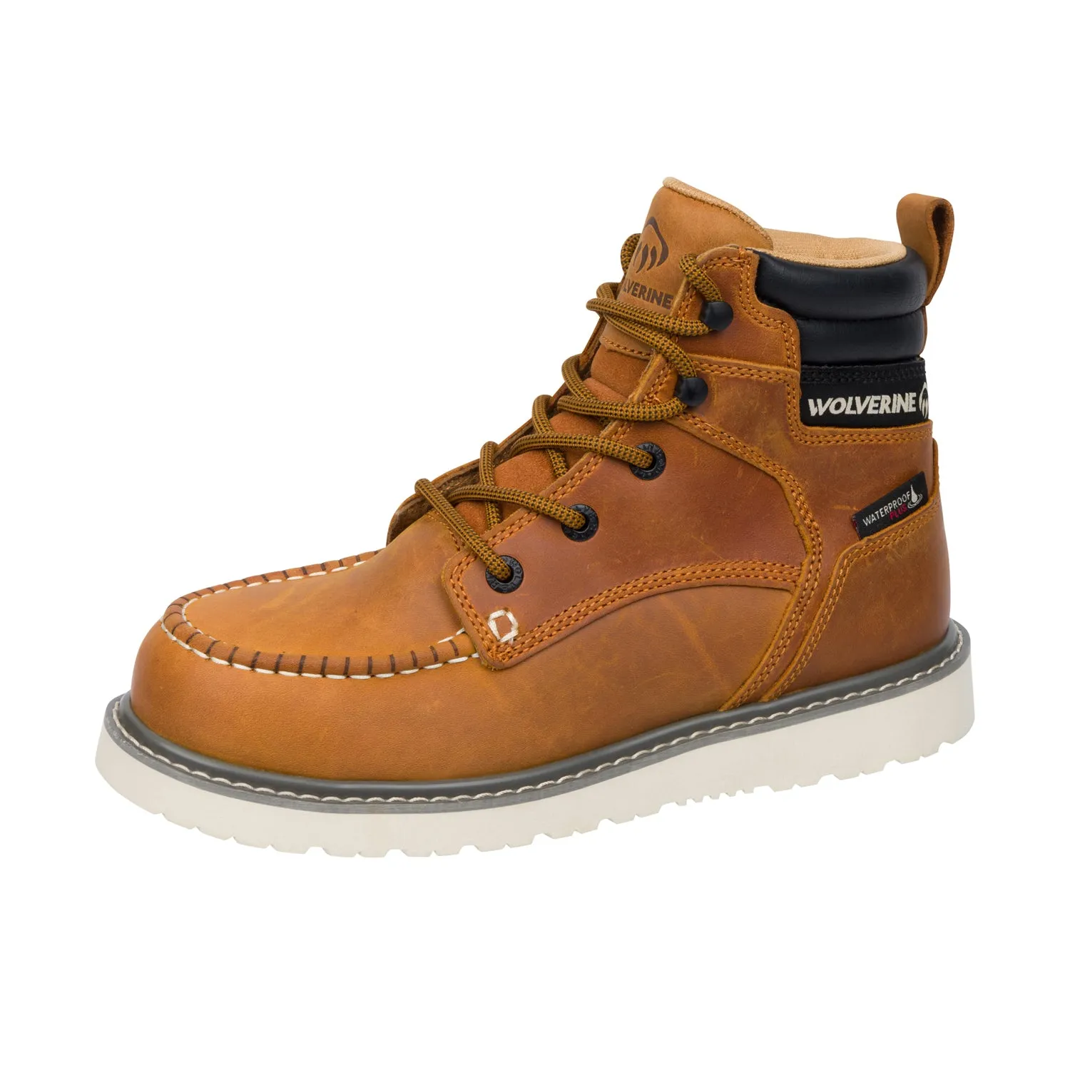 Wolverine Men's Trade Wedge 6" Moc-Toe Steel-Toe Work Boot sold by Work World product image thumbnail 5