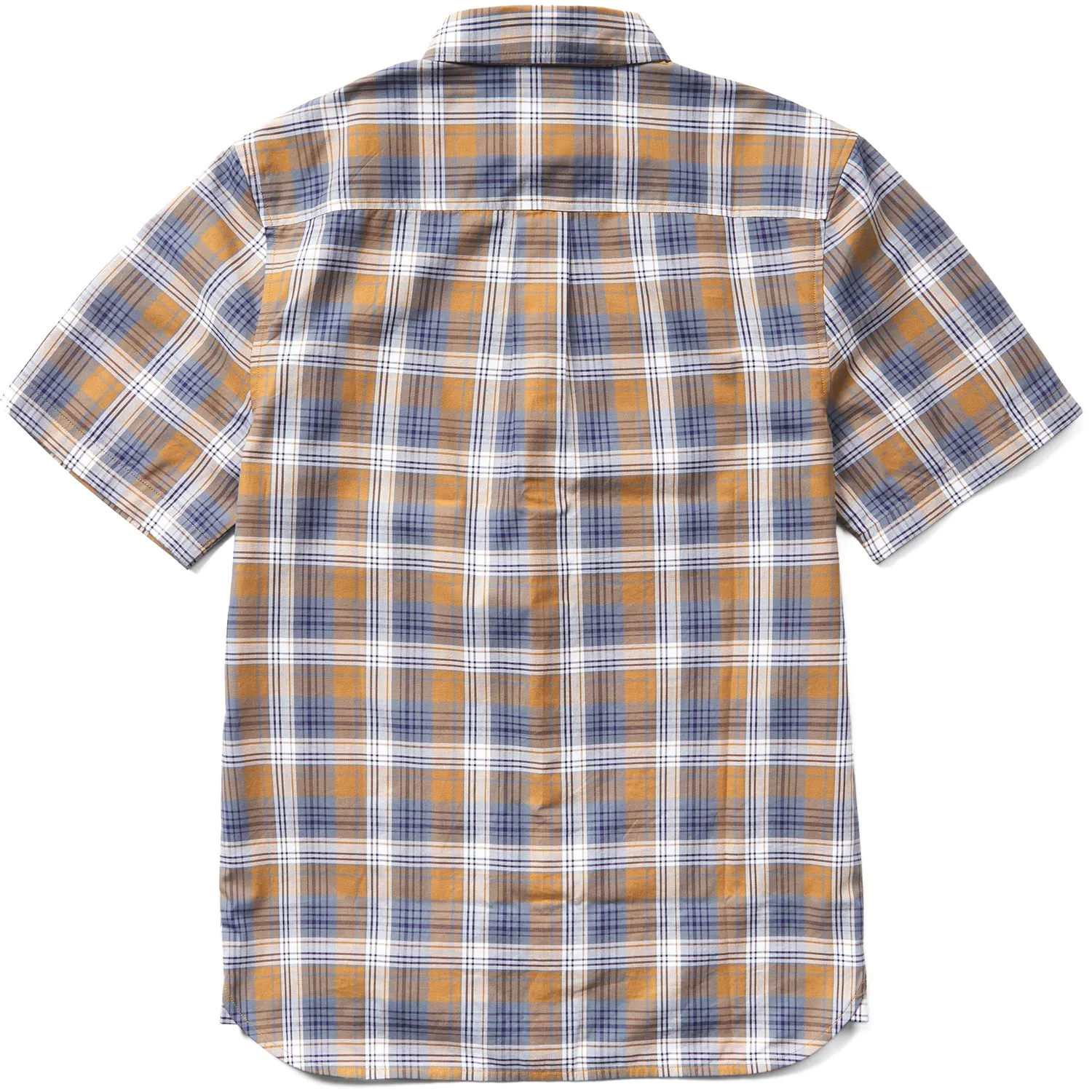 Wolverine Men's Built Stretch Short Sleeve Plaid Shirt sold by Work World product image thumbnail 4