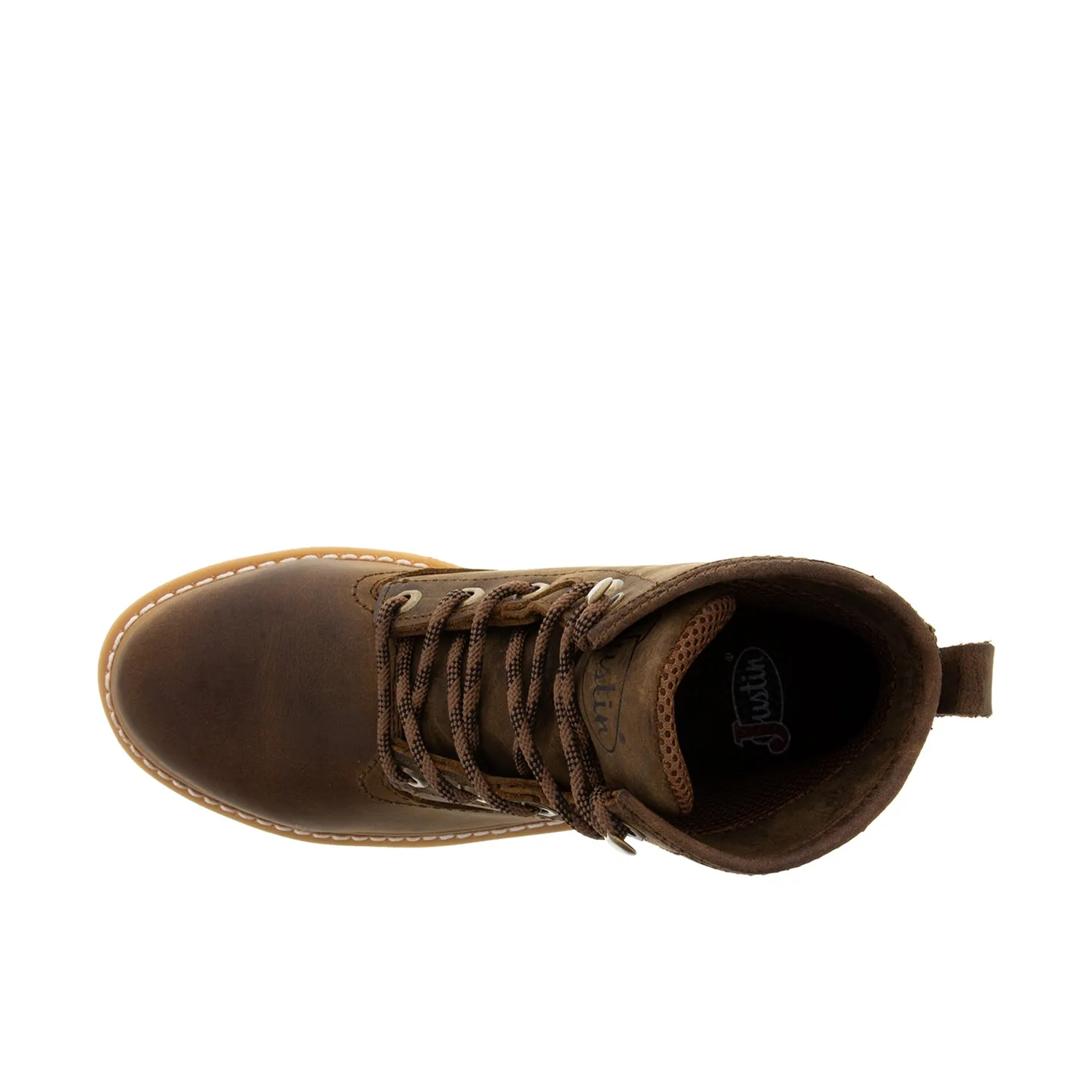 Justin Boots Men's Maxwell 6" Steel Toe Lace Up Work Boot sold by Work World product image thumbnail 3