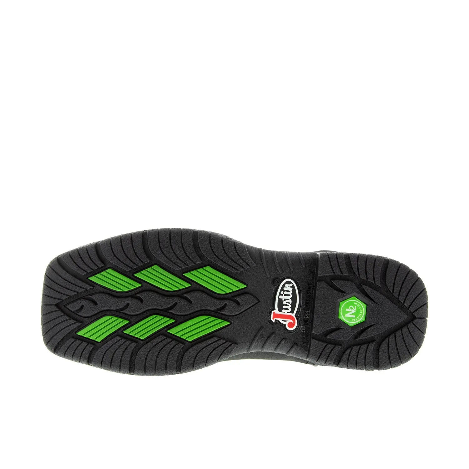 Justin Boots Men's Nitread 11" Waterproof Nano Comp Toe Work Boot sold by Work World product image thumbnail 4