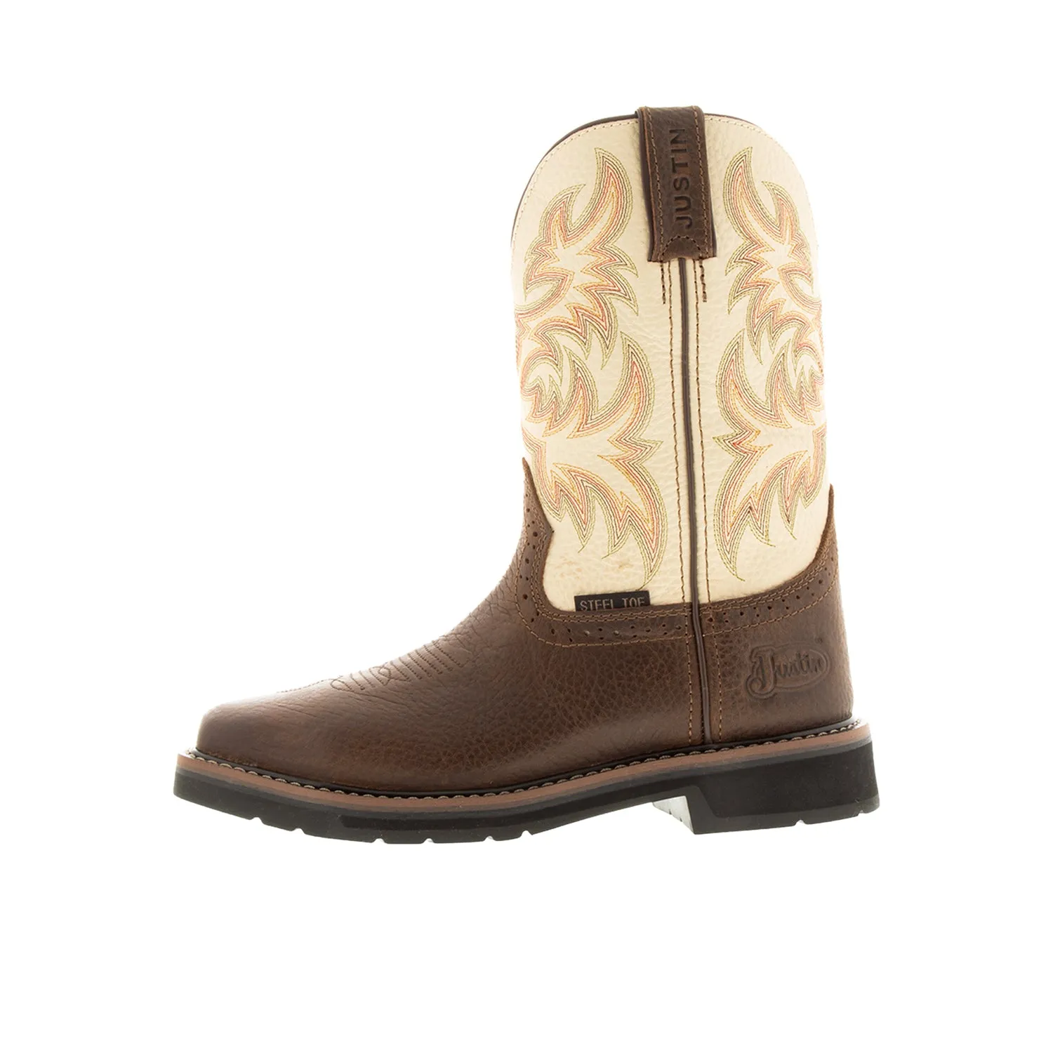 Justin Boots Men's Driller 11" Steel Toe Work Boot sold by Work World product image thumbnail 2