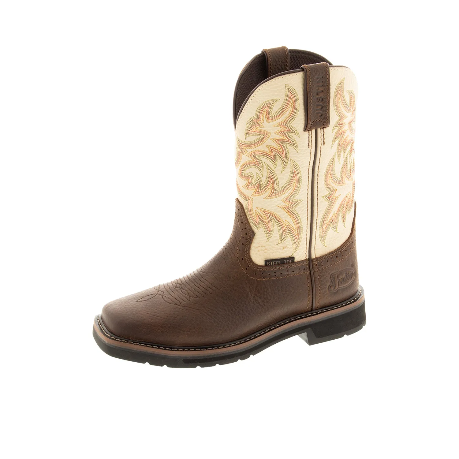 Justin Boots Men's Driller 11" Steel Toe Work Boot sold by Work World product image thumbnail 5