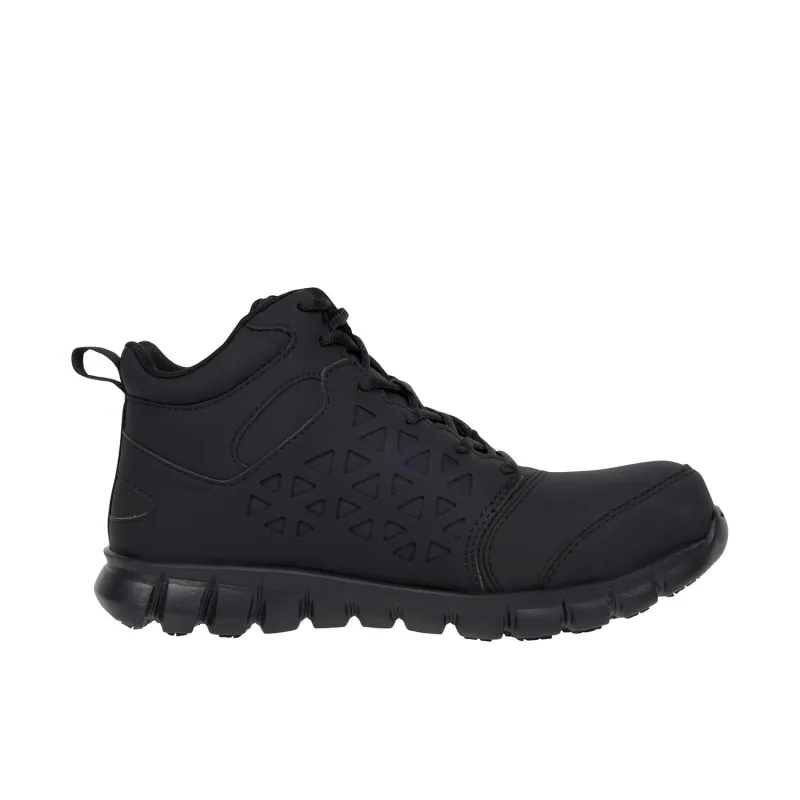 Reebok Work Men's Sublite Cushion Mid-Cut Steel Toe Work Shoe made by Work World