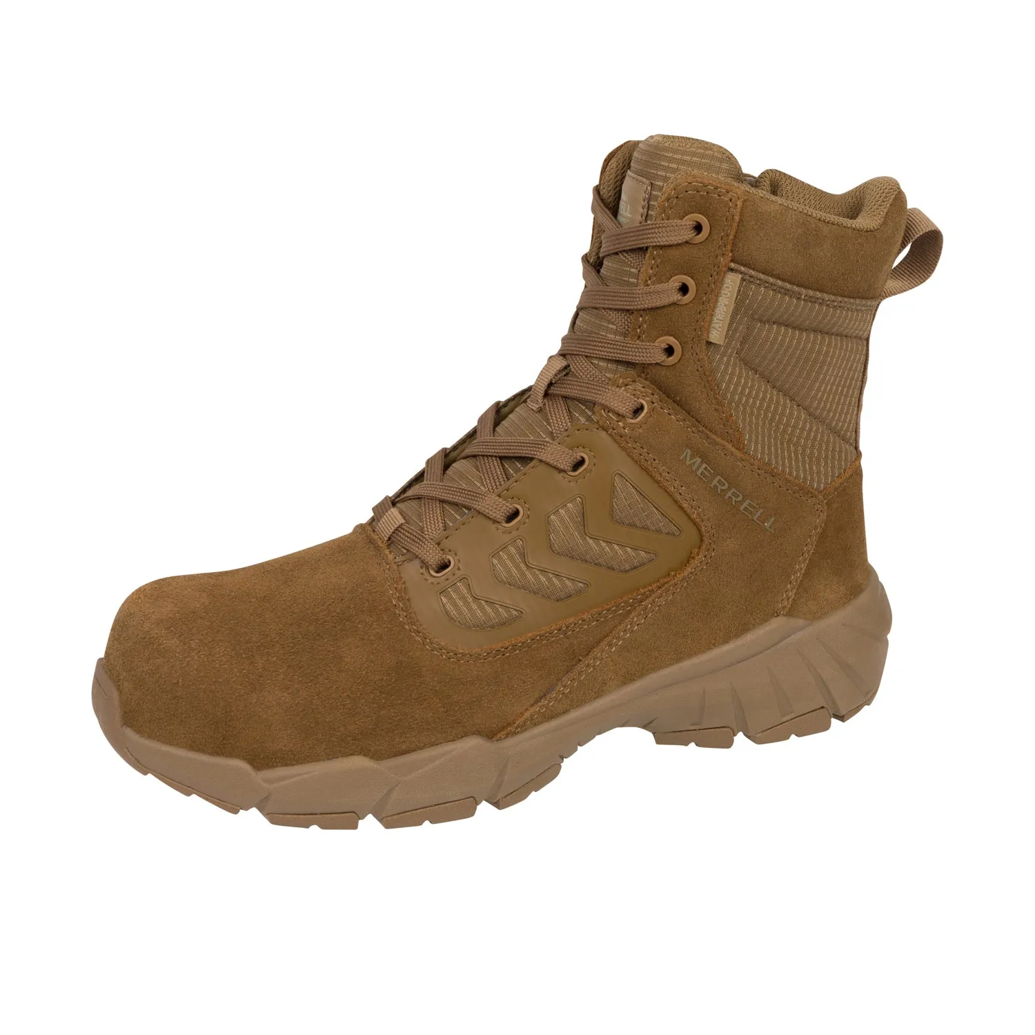 Merrell Men's Fullbench 8" Tactical Zip Waterproof Carbon Fiber Work Boot sold by Work World product image thumbnail 5