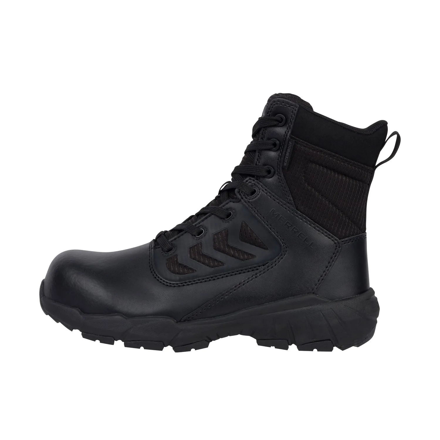 Merrell Men's Fullbench 8" Tactical Zip Waterproof Carbon Fiber Work Boot sold by Work World product image thumbnail 2