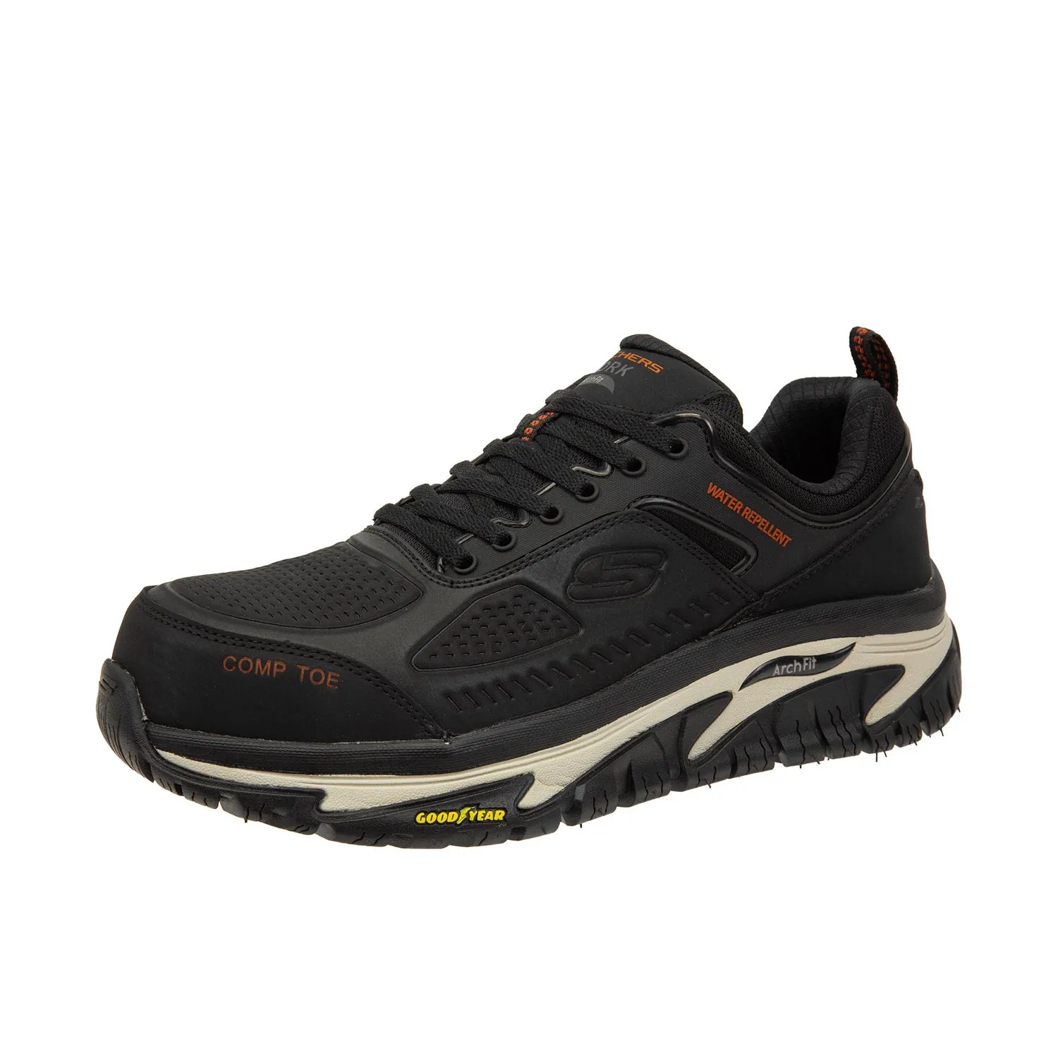 Skechers Men's Arch Fit Road Walker - Raylan Comp Toe Work Shoe sold by Work World product image thumbnail 5