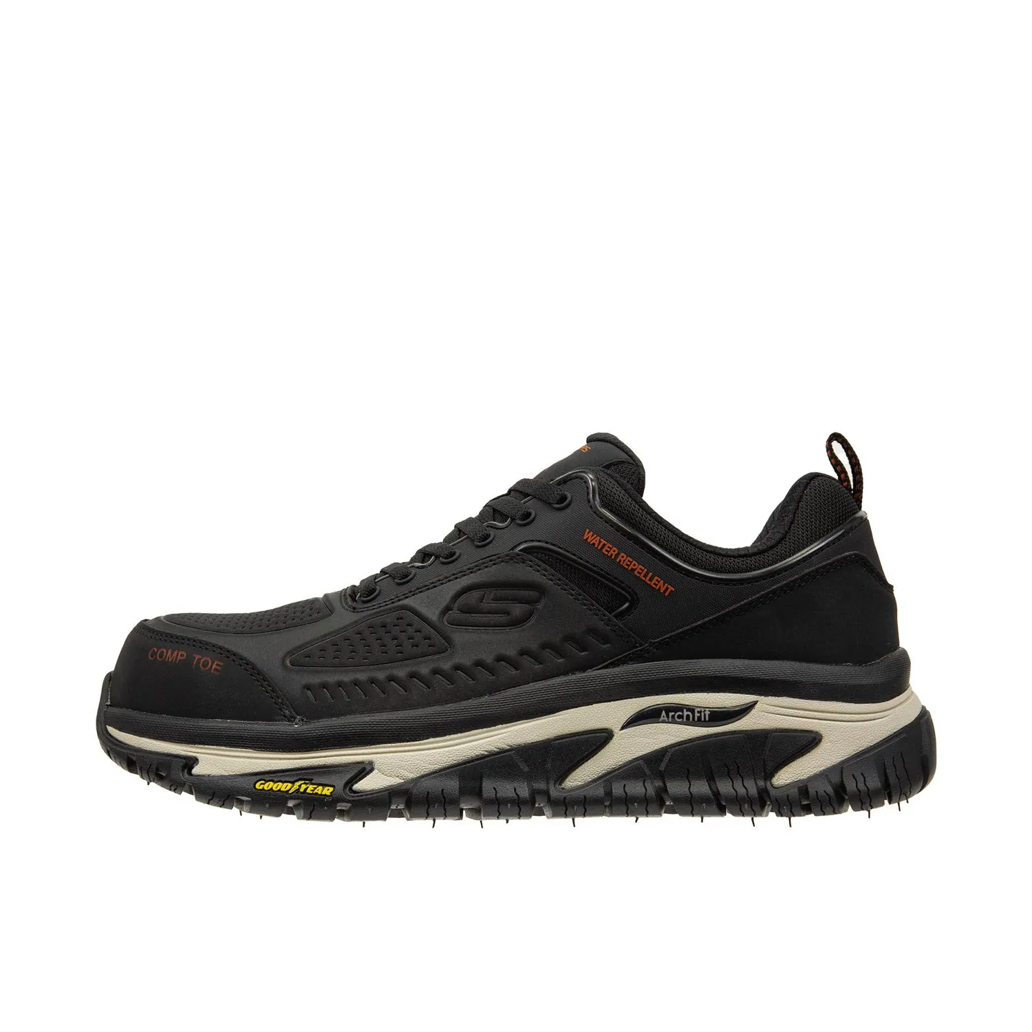 Skechers Men's Arch Fit Road Walker - Raylan Comp Toe Work Shoe sold by Work World product image thumbnail 2