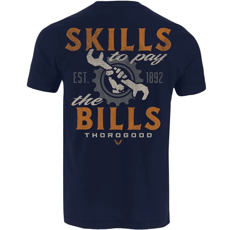 Thorogood Men's Skills to Pay the Bills Short Sleeve T-Shirt made by Work World