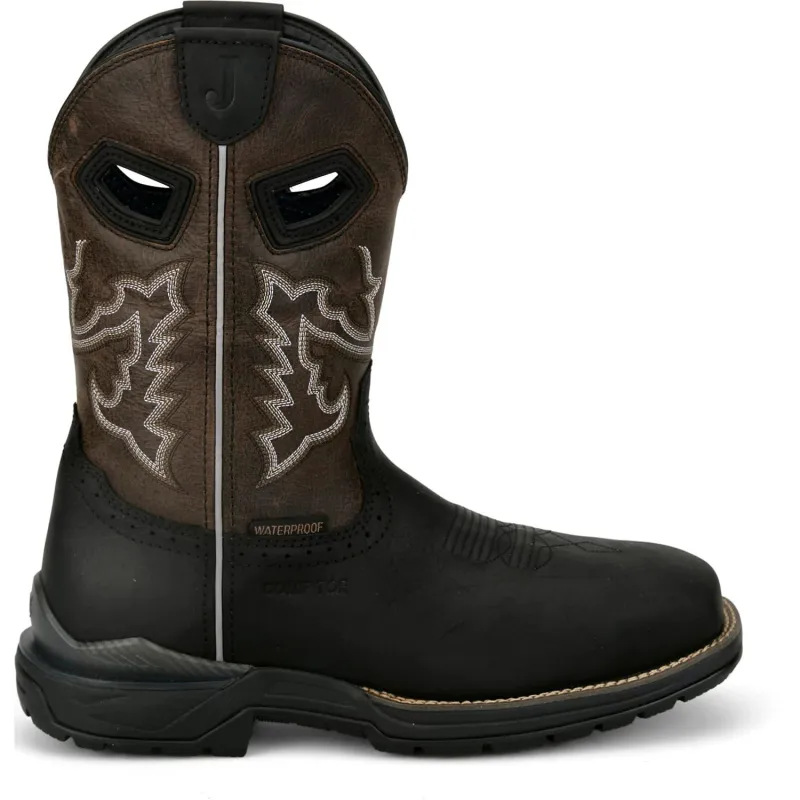 Justin Boots Men's Chase 11" Waterproof Nano Comp Toe Work Boot made by Justin Boots