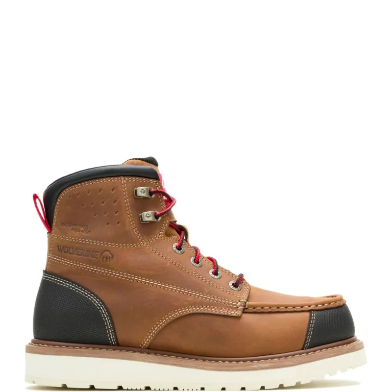 Wolverine Men's Loader II ft HyperRest 6" Soft Toe Work Boot made by Wolverine