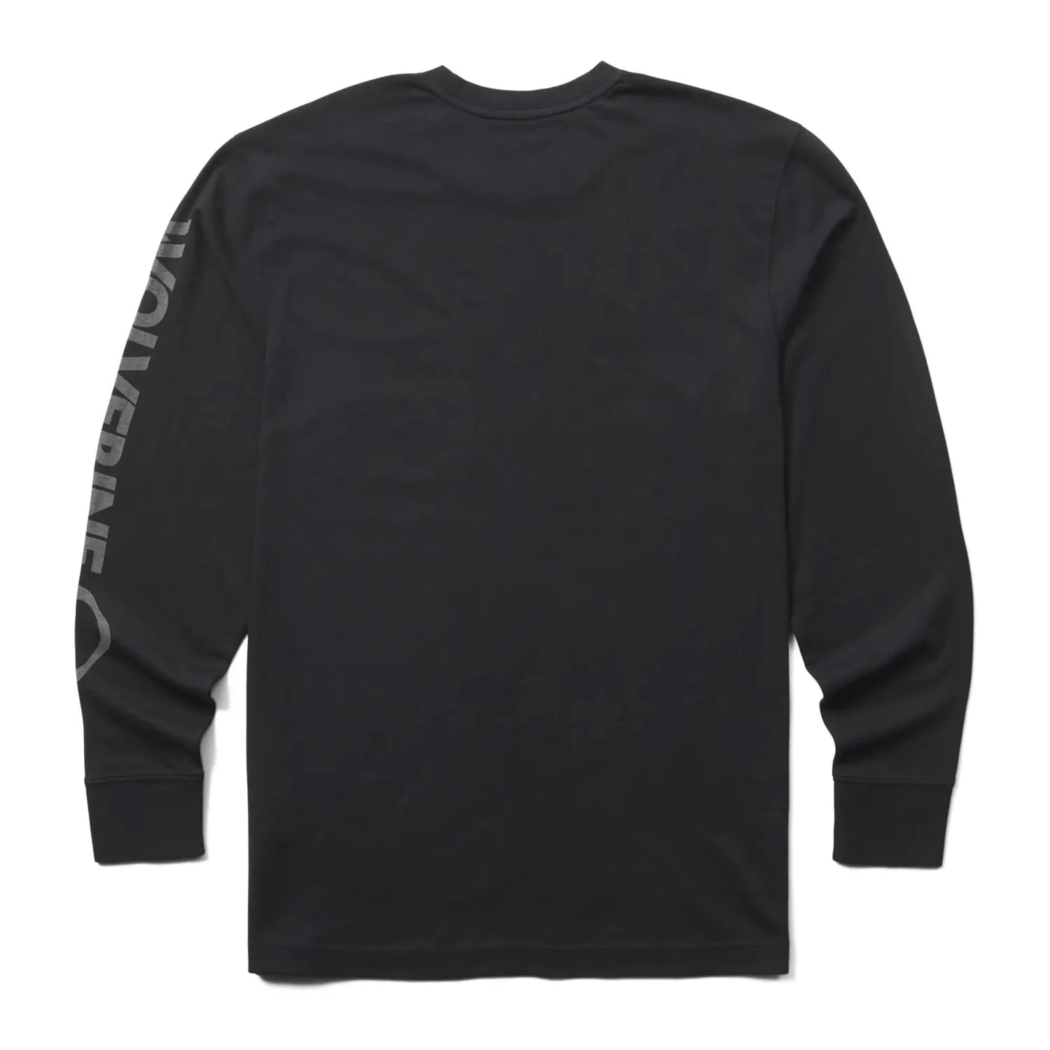 Wolverine Men's Classic Graphic Long Sleeve Pocket Tee sold by Work World product image thumbnail 2