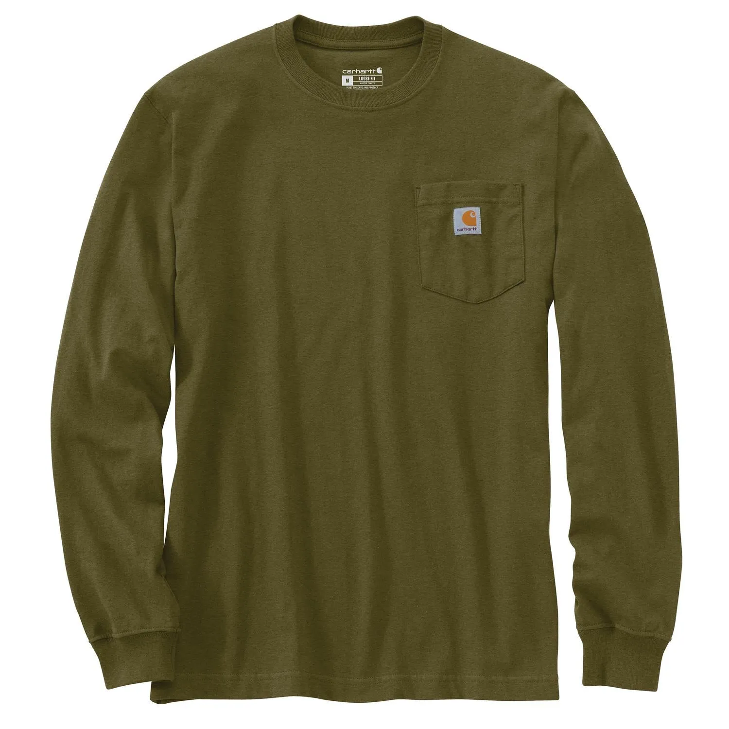 Carhartt Men's Loose Fit Heavyweight Long-Sleeve Pocket 1889 Graphic T-Shirt sold by Work World product image thumbnail 4