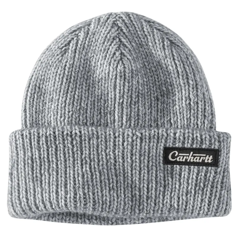 Carhartt Rib Knit Carhartt Patch Beanie made by Carhartt
