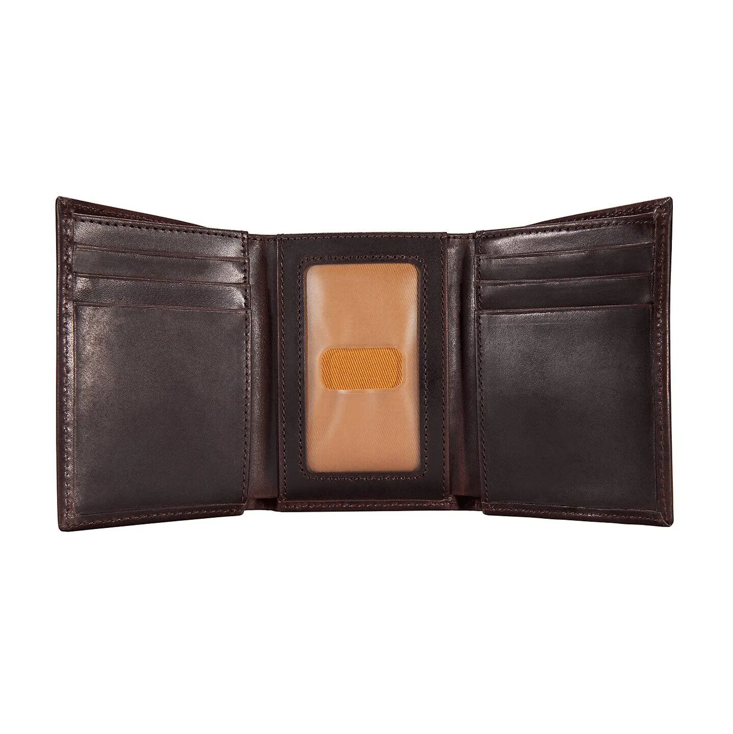 Carhartt Oil Tan Leather Trifold Wallet sold by Work World product image thumbnail 5