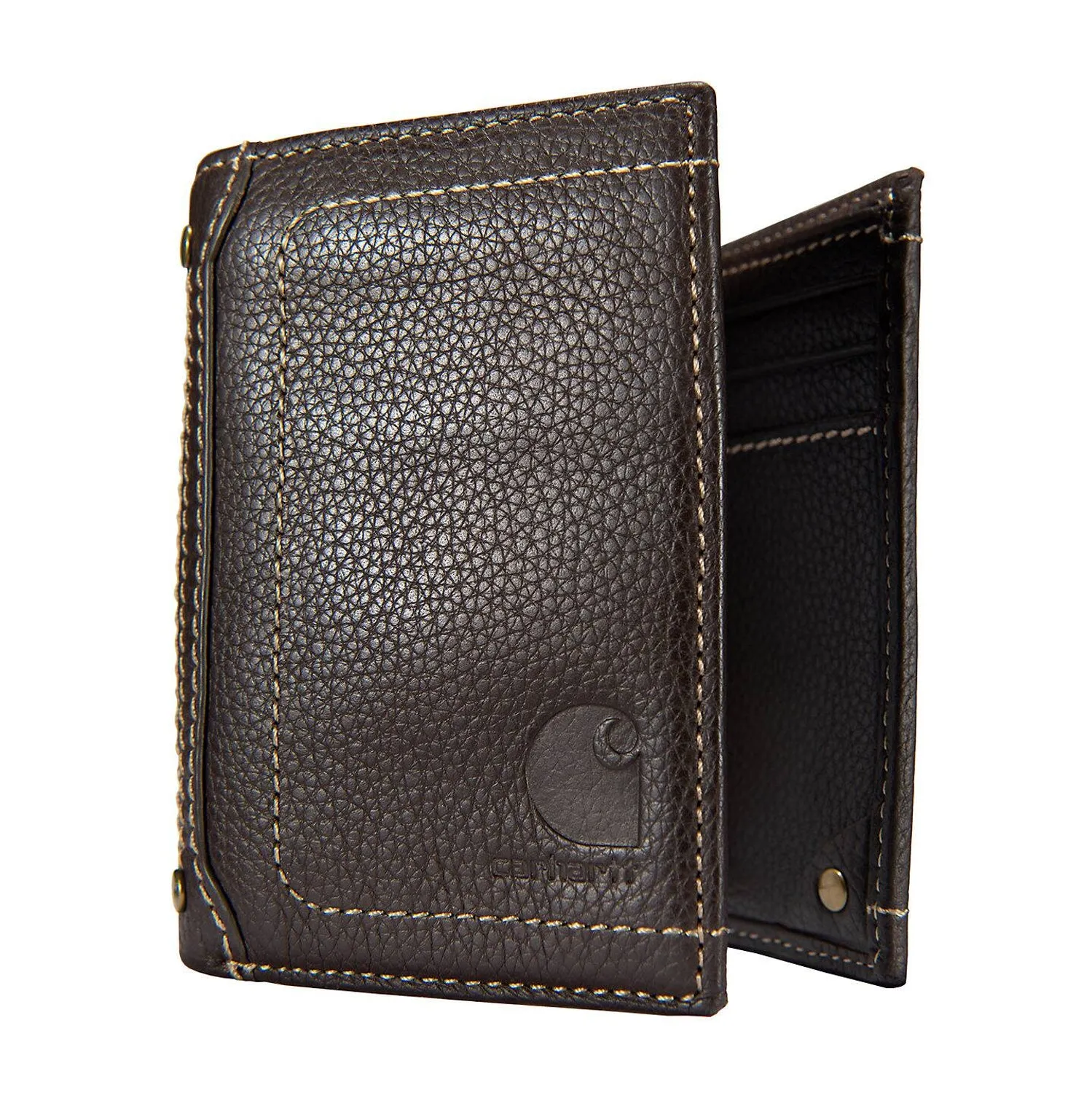 Carhartt Pebble Leather Trifold Wallet sold by Work World product image thumbnail 3