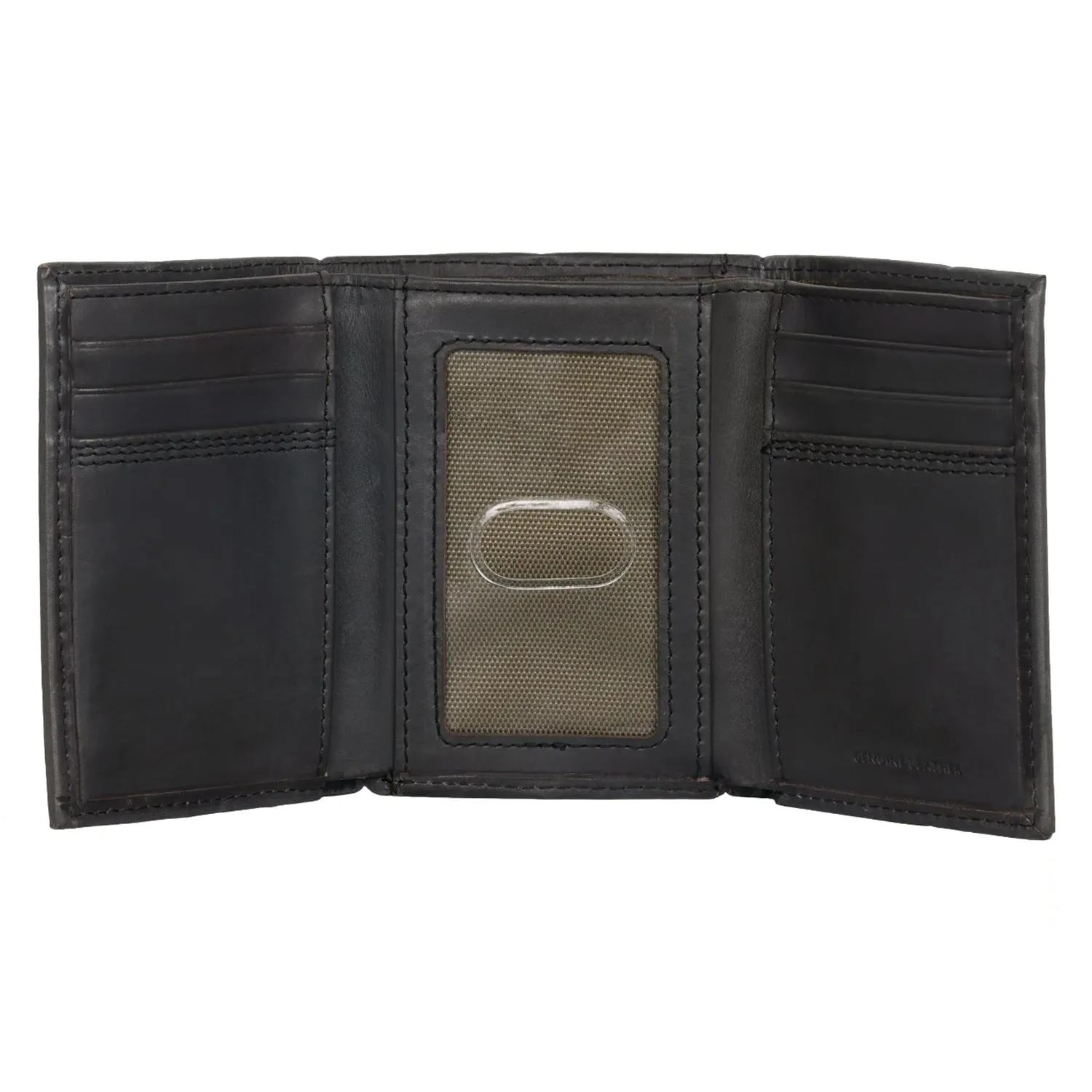 Carhartt Leather Triple-Stitched Trifold Wallet sold by Work World product image thumbnail 5