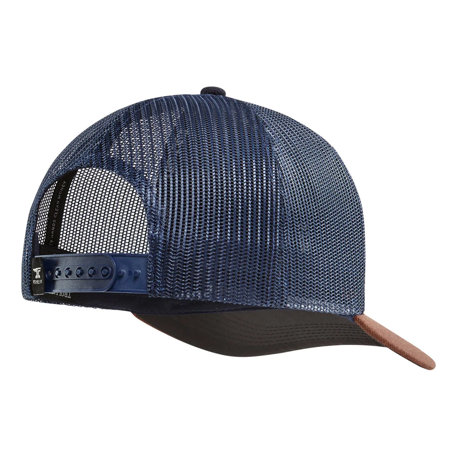 Troll Co. DHCM Chain Gang Curved Brim Trucker Hat sold by Work World product image thumbnail 2