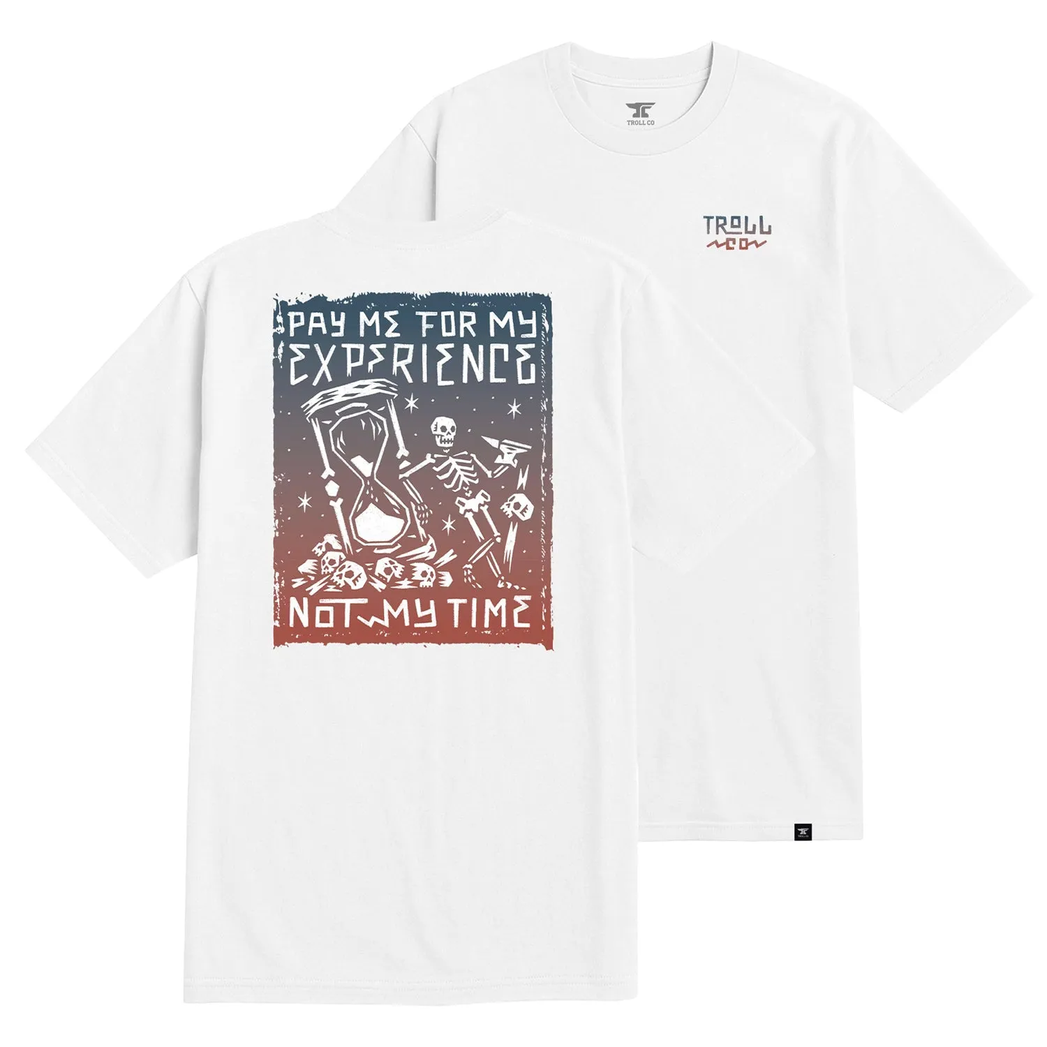 Troll Co. Men's Pay Me Hourglass T-Shirt sold by Work World