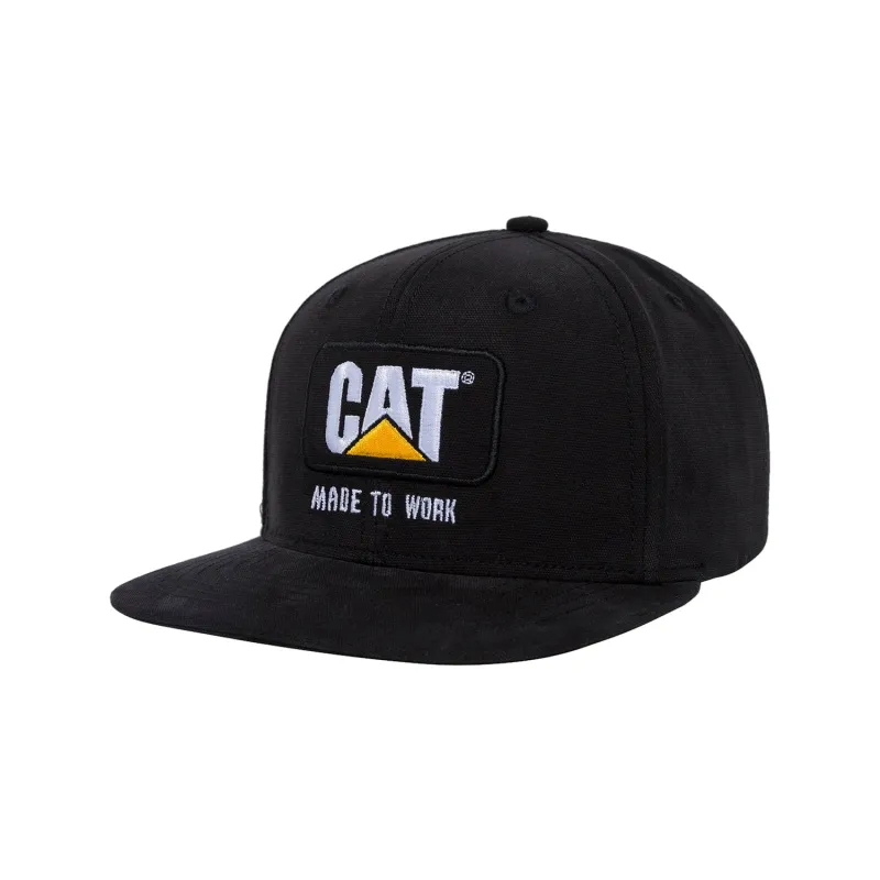 CAT Made to Work Flat Bill Cap made by Caterpillar