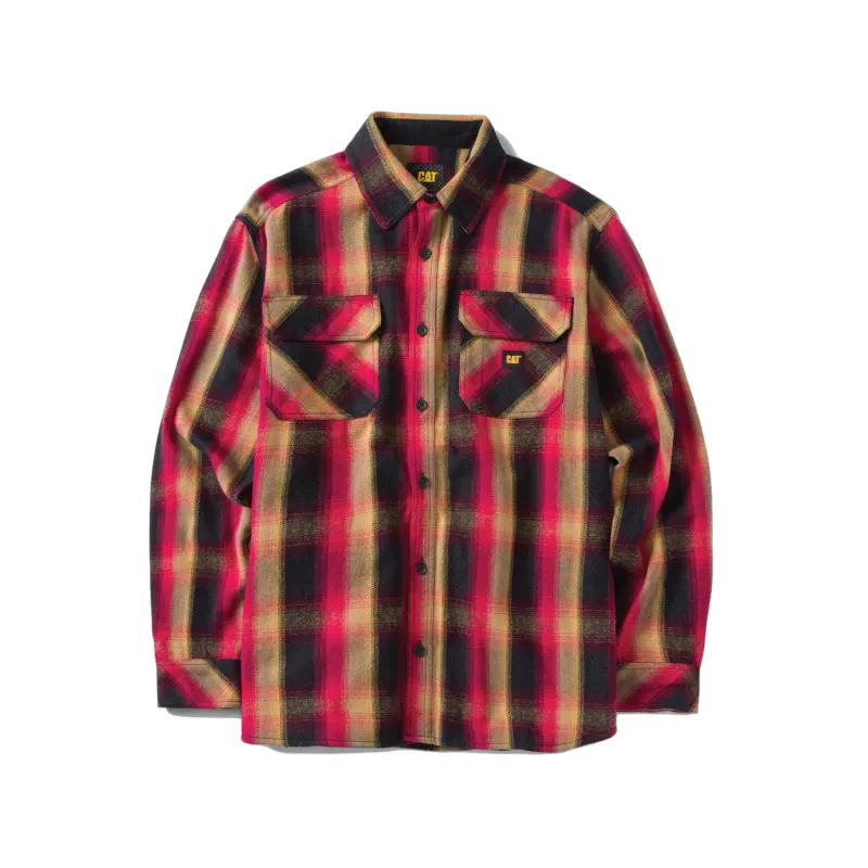 CAT Men's Heavyweight Overshirt made by Caterpillar