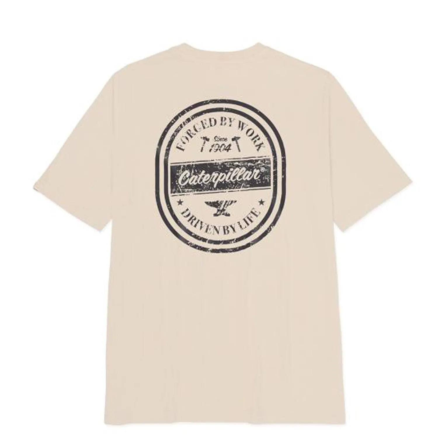 CAT Men's Basic Graphic Tee sold by Work World product image thumbnail 4