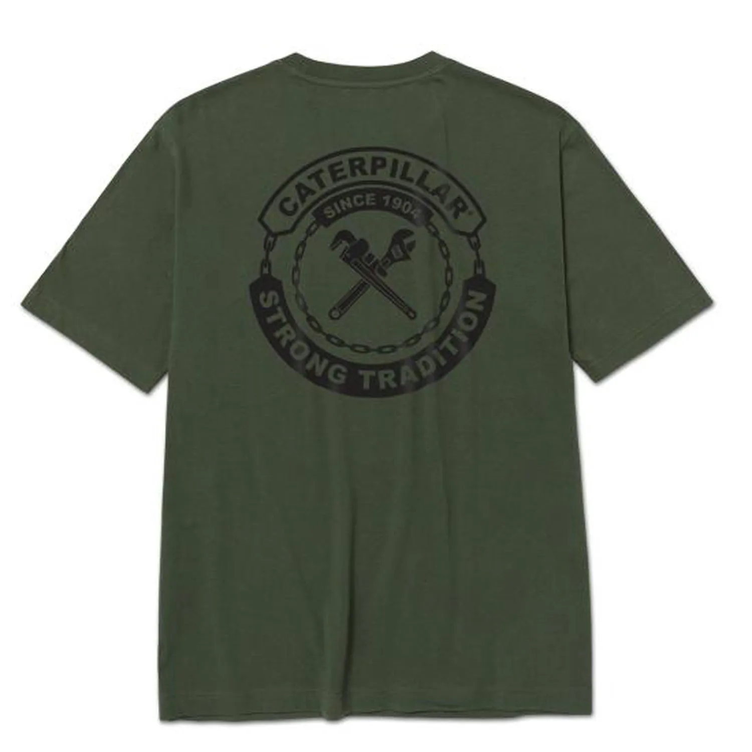 CAT Men's Basic Graphic Tee sold by Work World