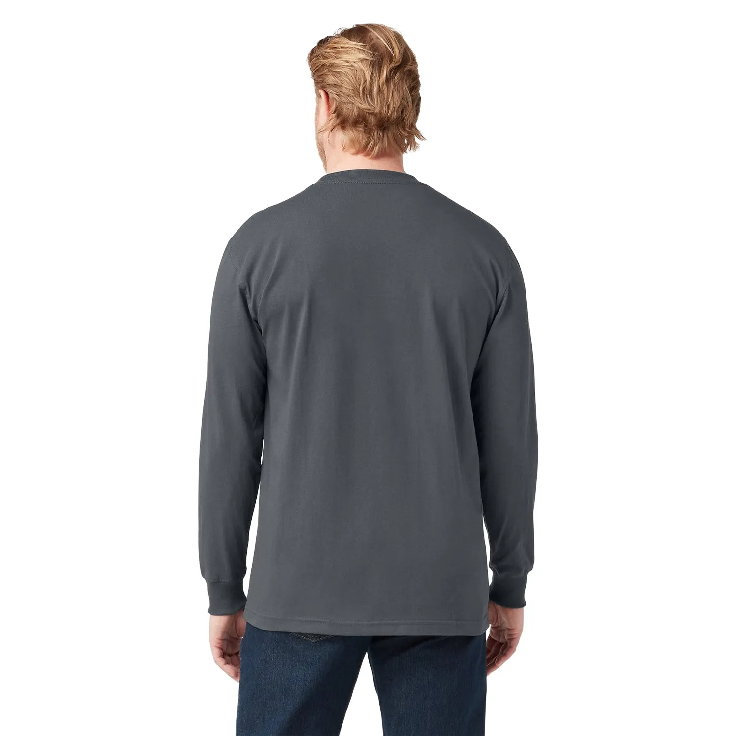 Dickies Men's Long Sleeve Heavyweight Pocket T-Shirt sold by Work World product image thumbnail 2
