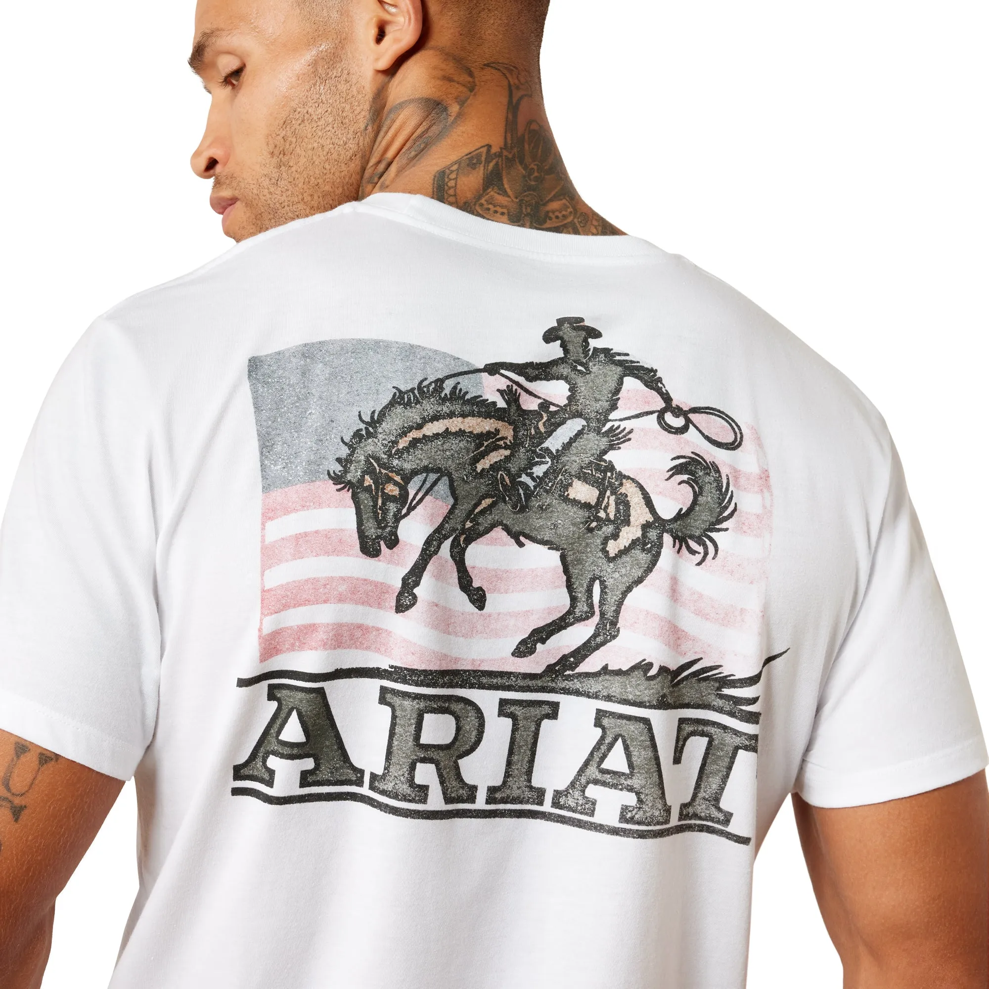 Ariat Men's Freedom Flow T-Shirt sold by Work World product image thumbnail 3