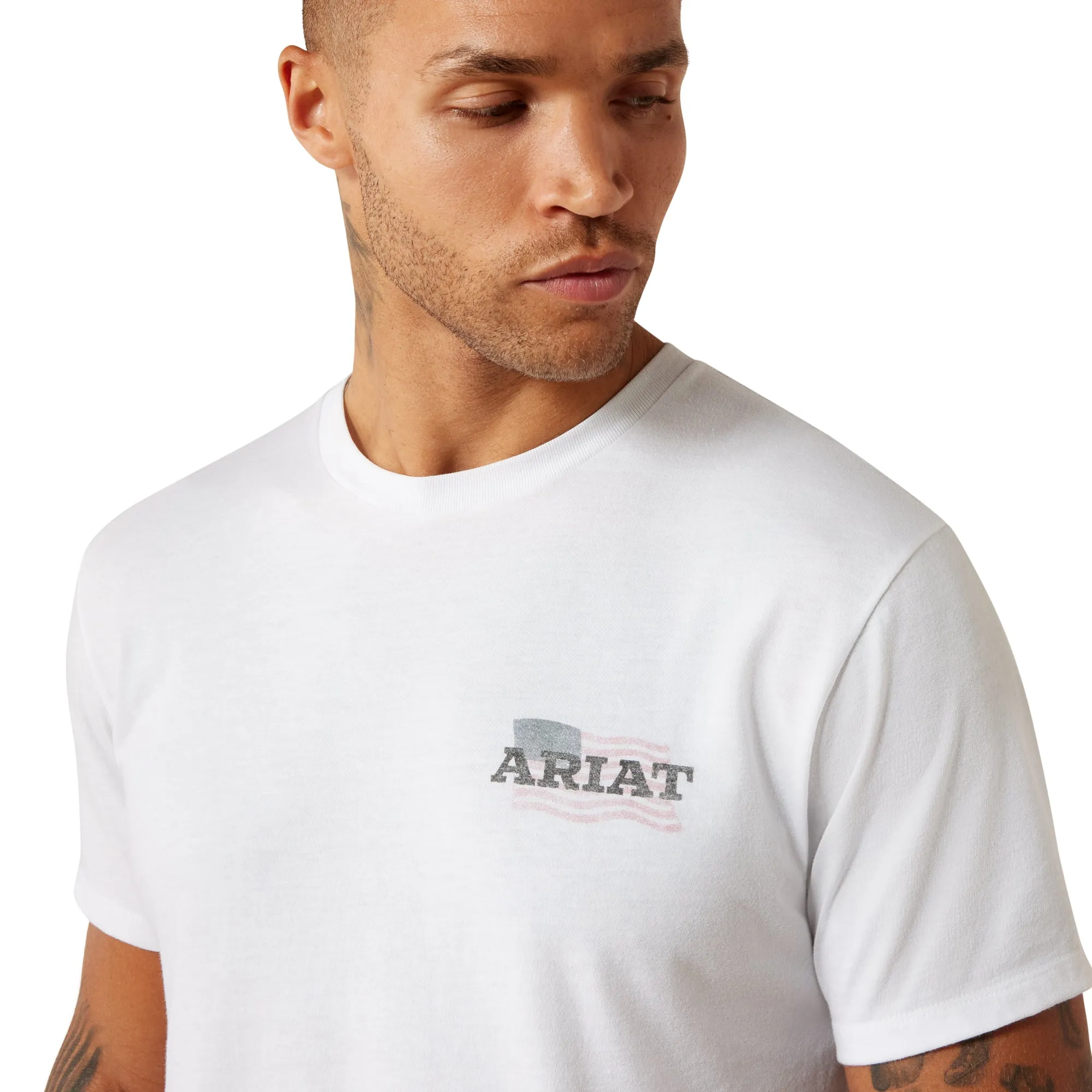 Ariat Men's Freedom Flow T-Shirt sold by Work World product image thumbnail 4