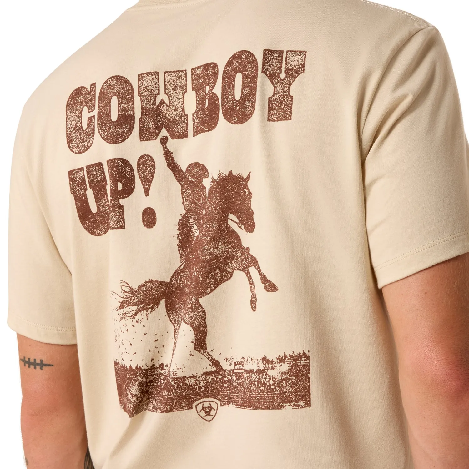 Ariat Men's Cowboy Up Classic Fit T-Shirt sold by Work World product image thumbnail 3