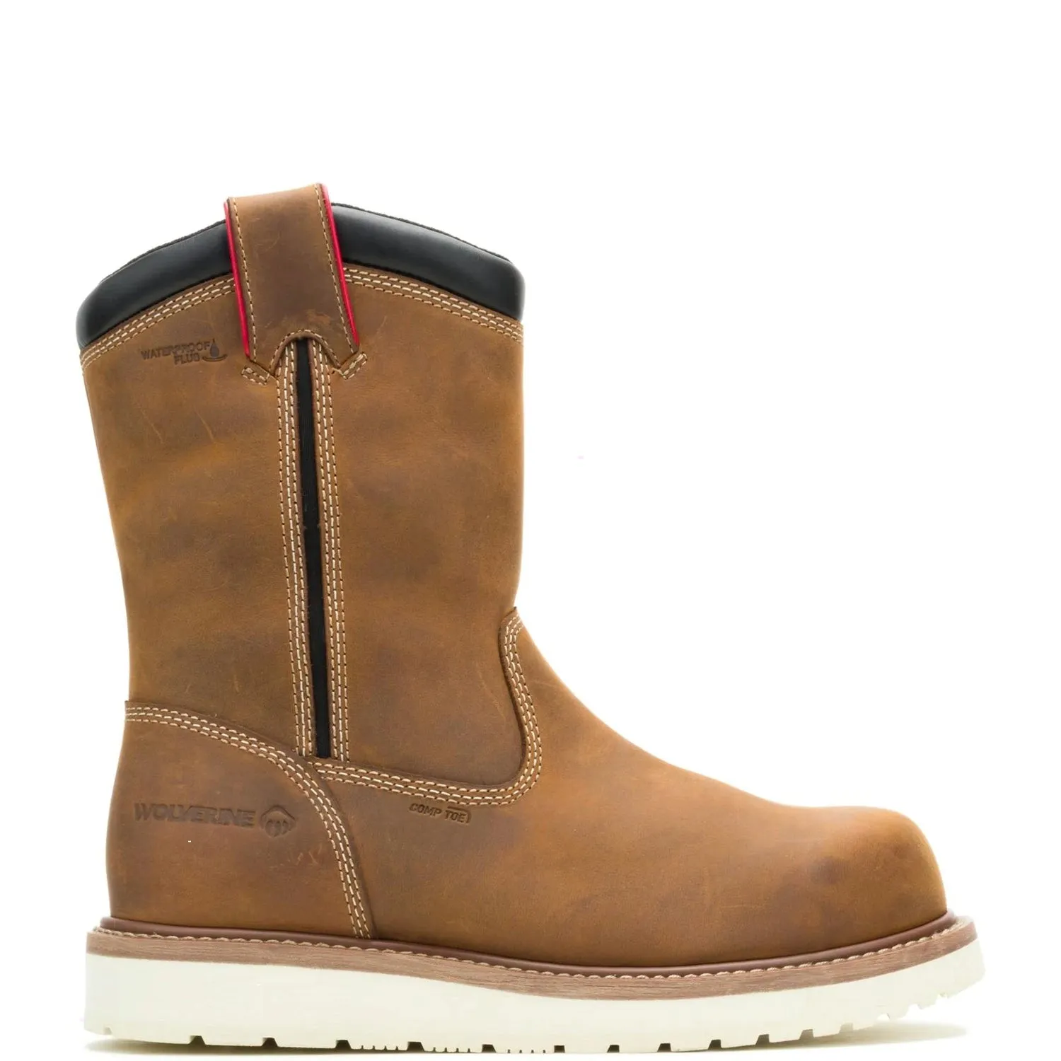 Wolverine Men's Loader II ft HyperRest™ Wellington Pull-On CarbonMax Comp Toe Work Boot sold by Work World