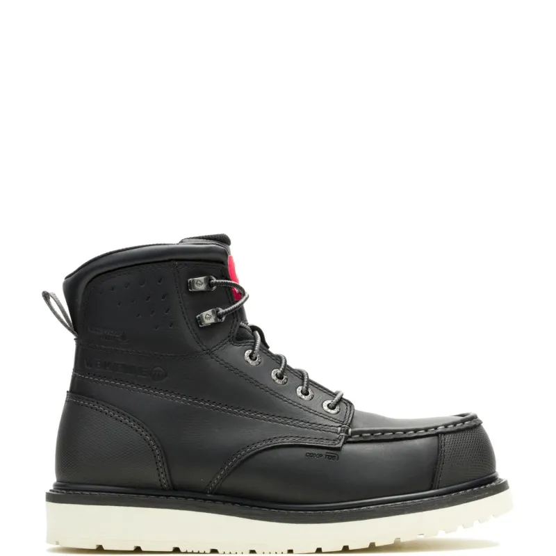 Wolverine Men's Loader II ft HyperRest 6" CarbonMAX Comp Toe Work Boot made by Wolverine