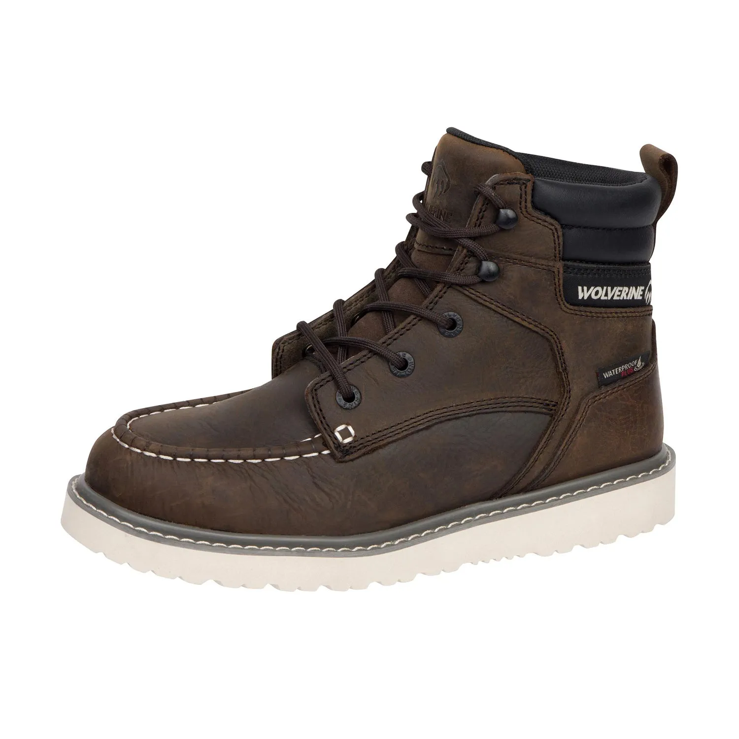 Wolverine Men's Trade Wedge 6" Moc-Toe Soft Toe Work Boot sold by Work World product image thumbnail 5