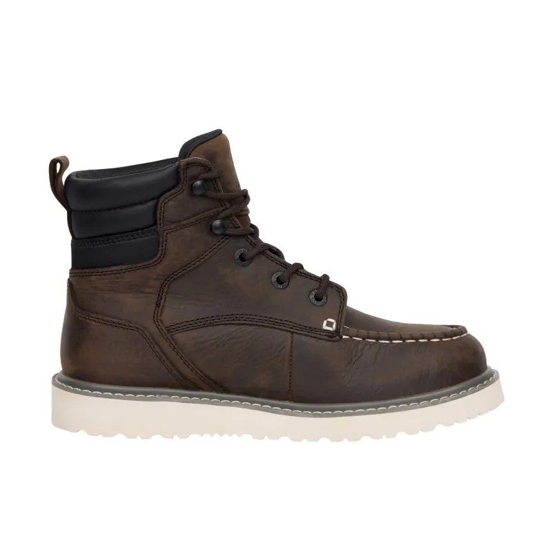 Wolverine Men's Trade Wedge 6" Moc-Toe Soft Toe Work Boot made by Wolverine