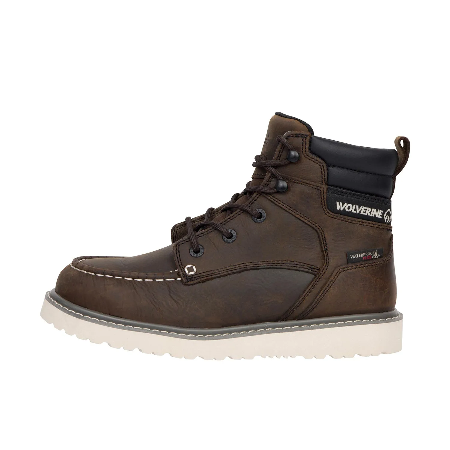 Wolverine Men's Trade Wedge 6" Moc-Toe Soft Toe Work Boot sold by Work World product image thumbnail 2