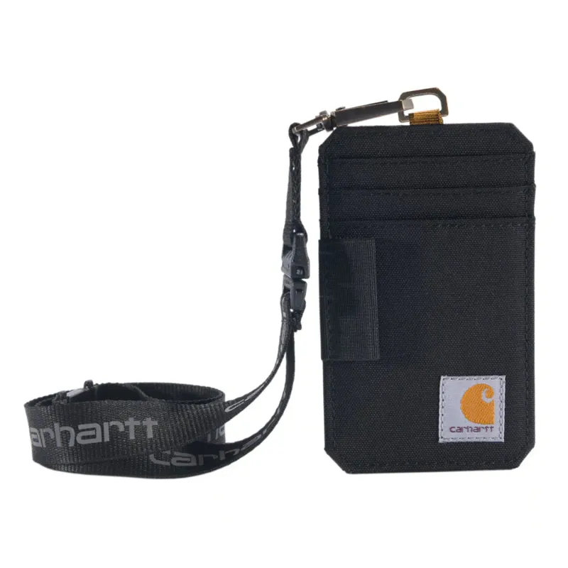 Carhartt Nylon Duck ID Holder and Lanyard made by Carhartt