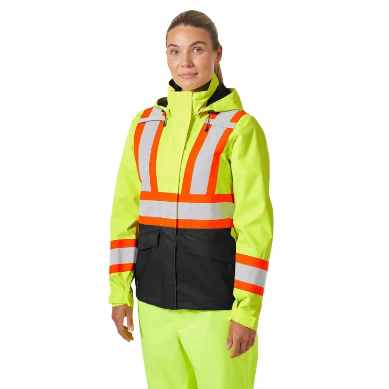 Helly Hansen Women's Alta Hi Vis CSA Shell Jacket made by Helly Hansen