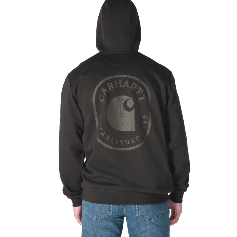 Carhartt Men's Paxton 1889 Graphic Loose Fit Hoodie made by Carhartt