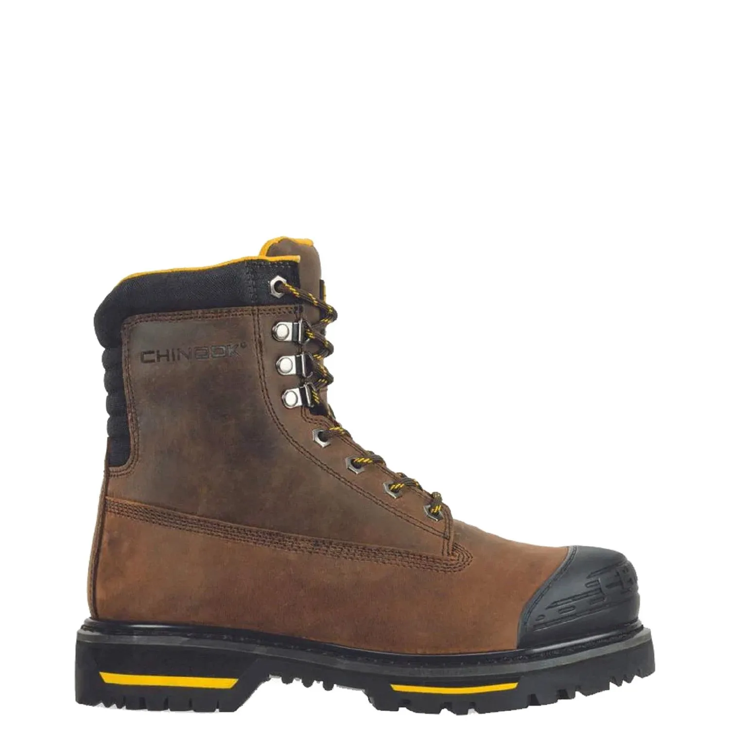 Chinook Footwear Men's Tarantula 8" Steel Toe Work Boot_Brown sold by Work World