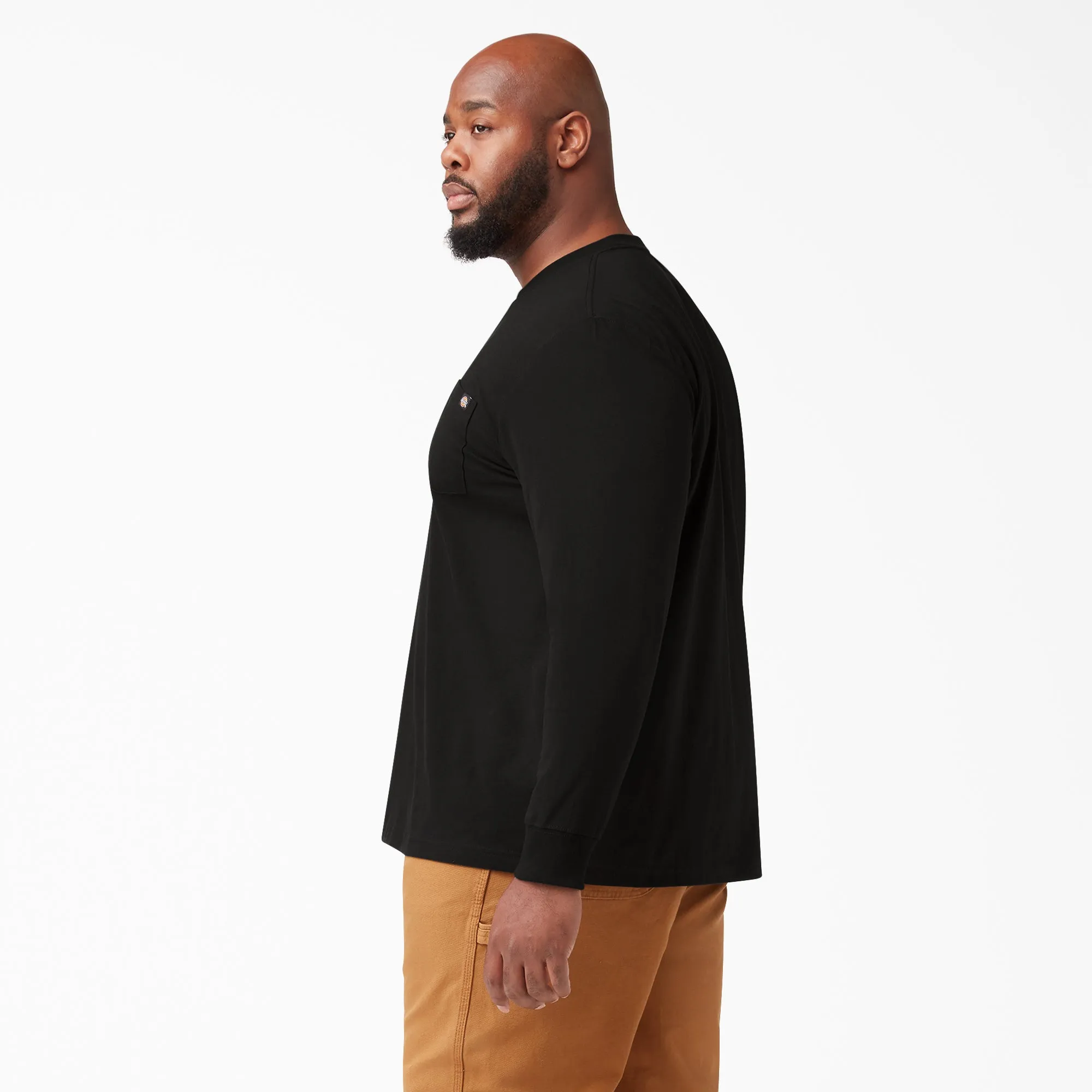 Dickies Men's Heavyweight Long Sleeve Crew Neck T-Shirt sold by Work World product image thumbnail 5