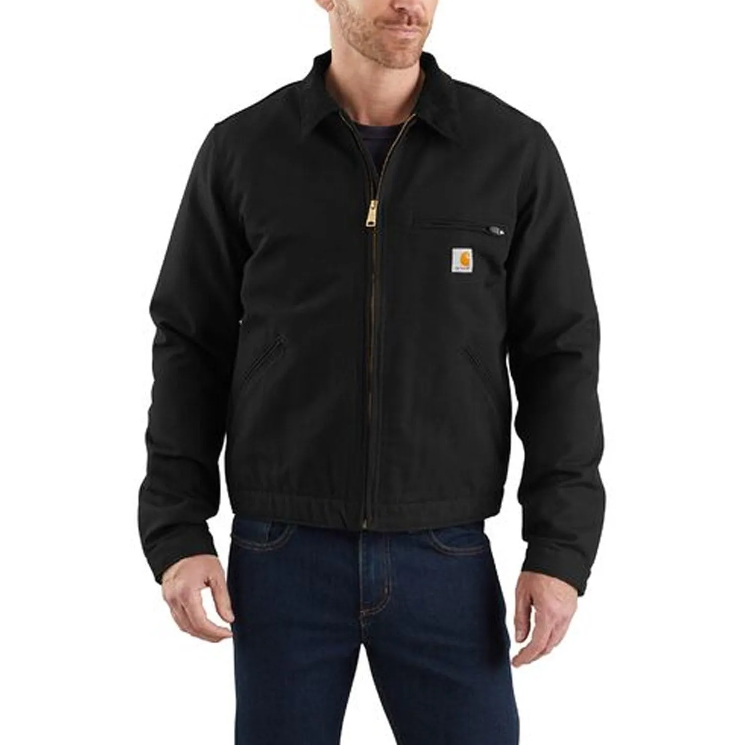 Carhartt Men's Relaxed Fit Blanket-Lined Detroit Jacket sold by Work World