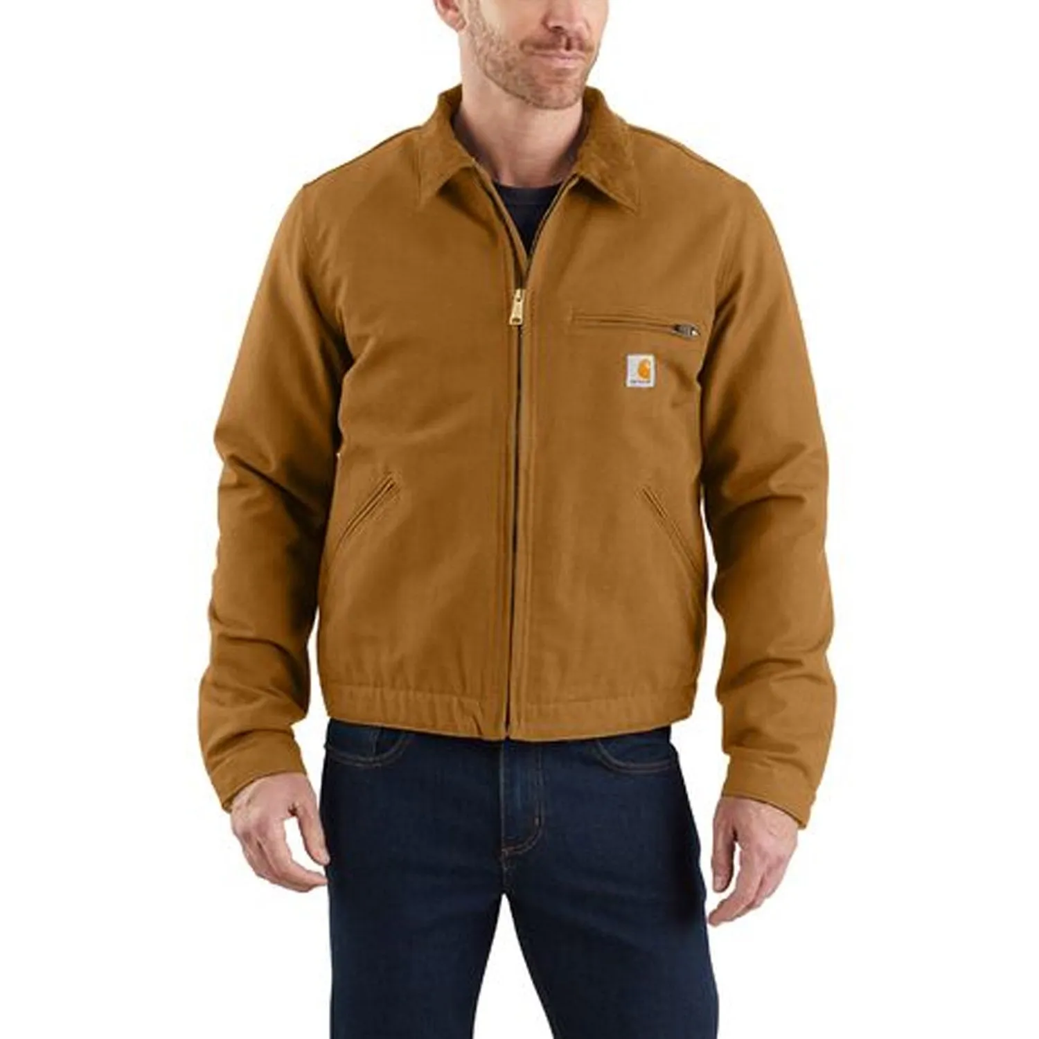 Carhartt Men's Relaxed Fit Blanket-Lined Detroit Jacket sold by Work World product image thumbnail 4