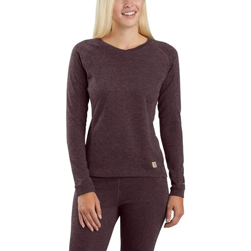 Carhartt Women's Heavyweight Long Sleeve Crew Shirt sold by Work World