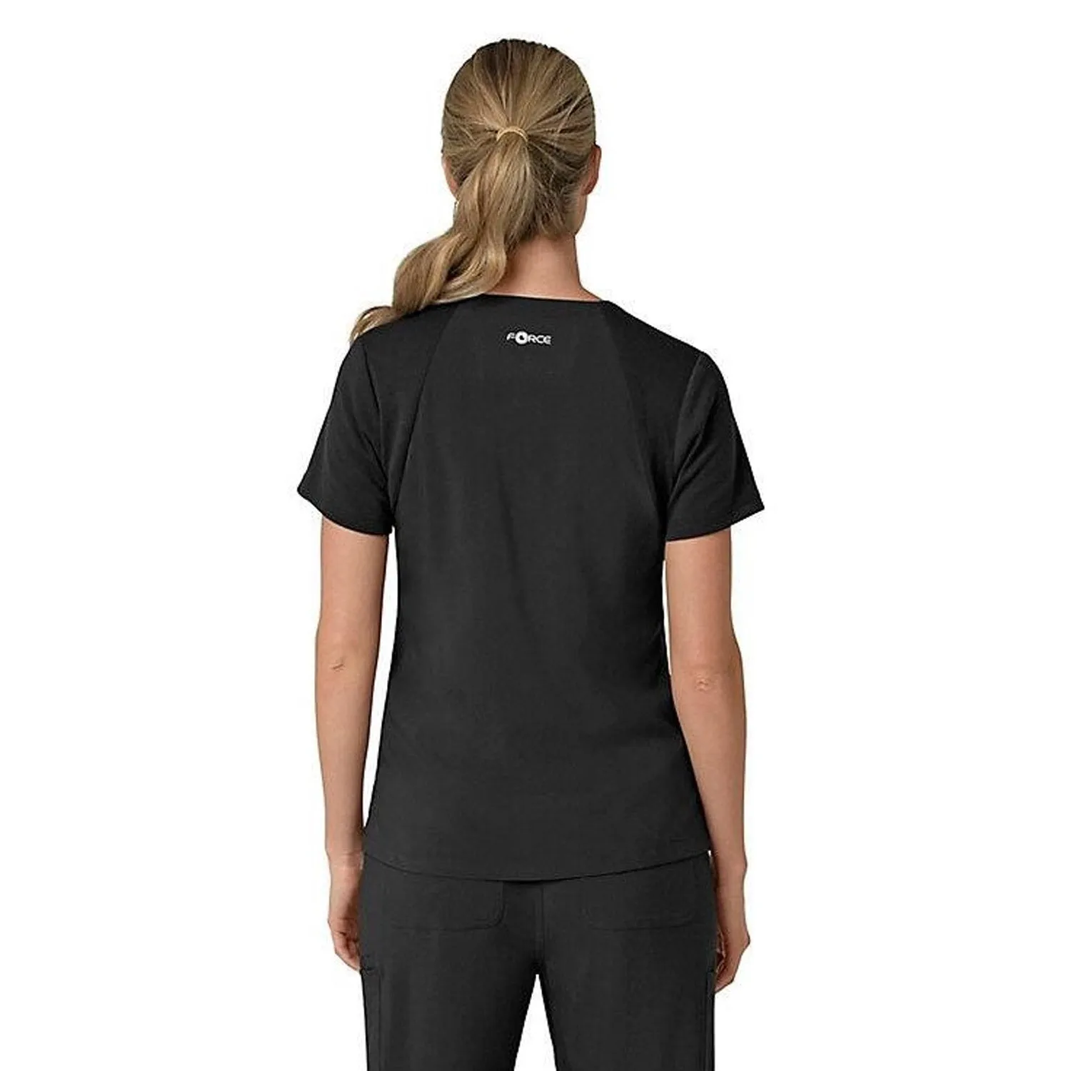 Carhartt Women's Force Flex Panel V-Neck Scrub Top sold by Work World product image thumbnail 2