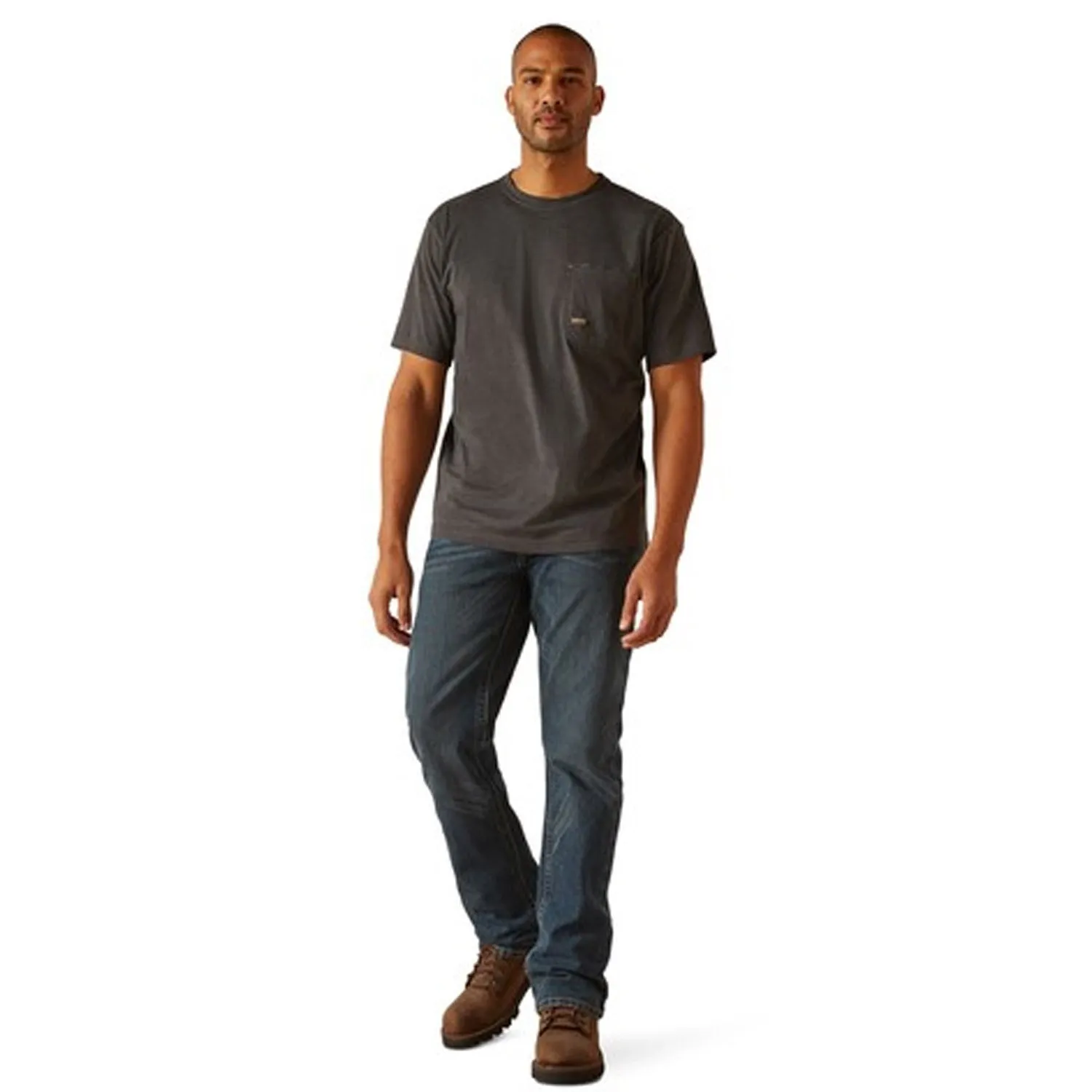 Ariat Men's Rebar Workman Born For This Graphic Short Sleeve T-Shirt sold by Work World product image thumbnail 4