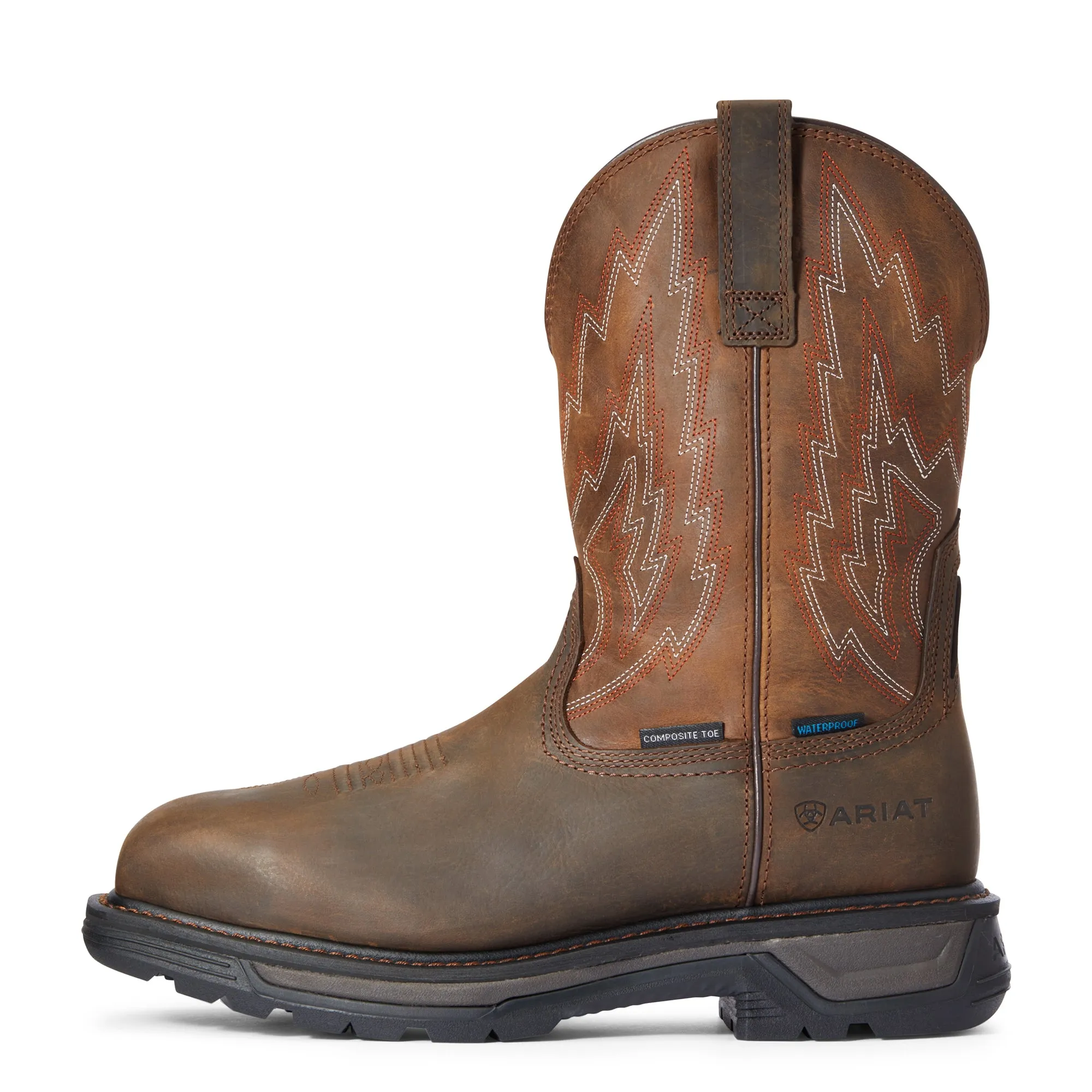 Ariat Men's Big Rig 11" Waterproof Comp Toe Western Boot sold by Work World